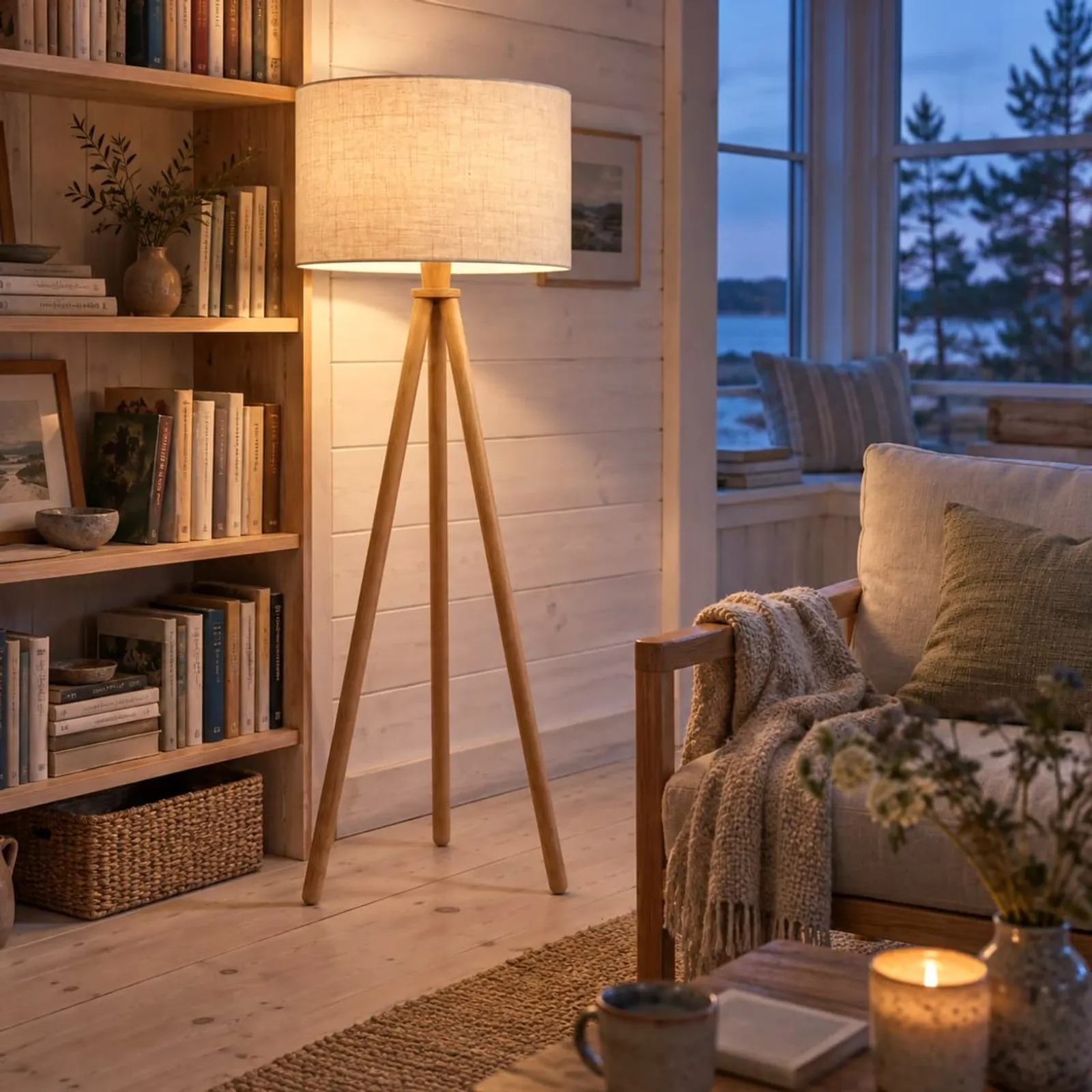 Lampadaire Äng naturel IV - miniature 3