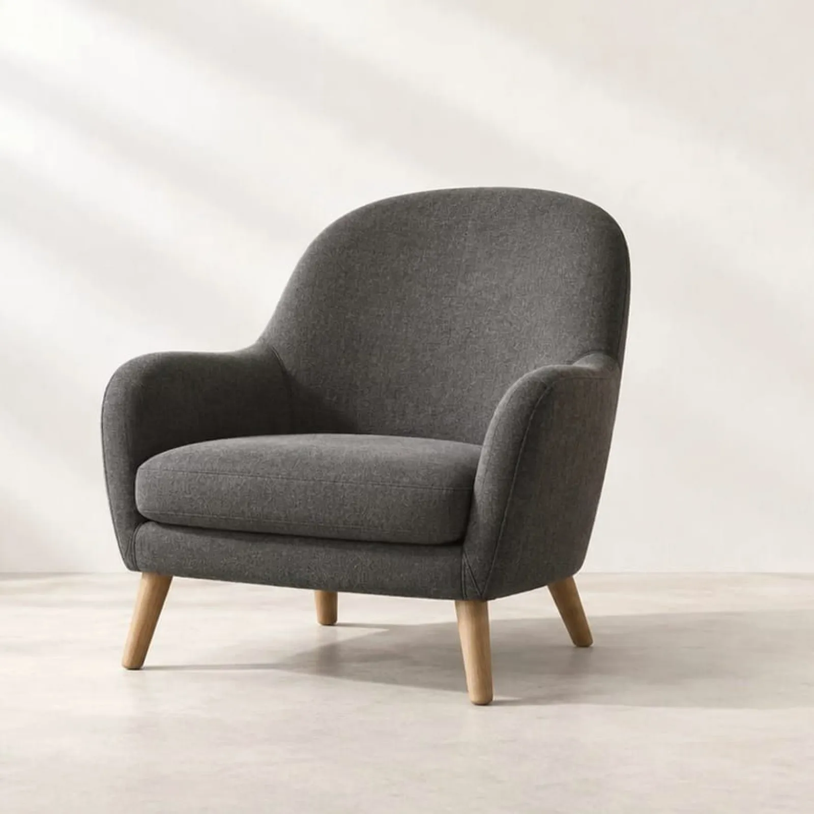 Fauteuil Vall en laine - miniature 1