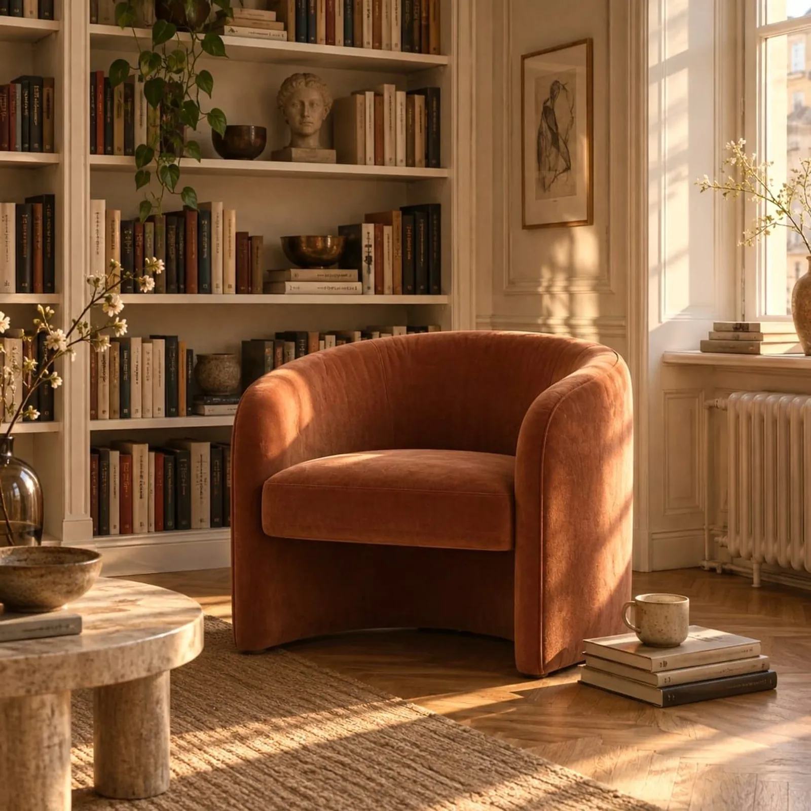 Fauteuil Hägg en rotin - miniature 2