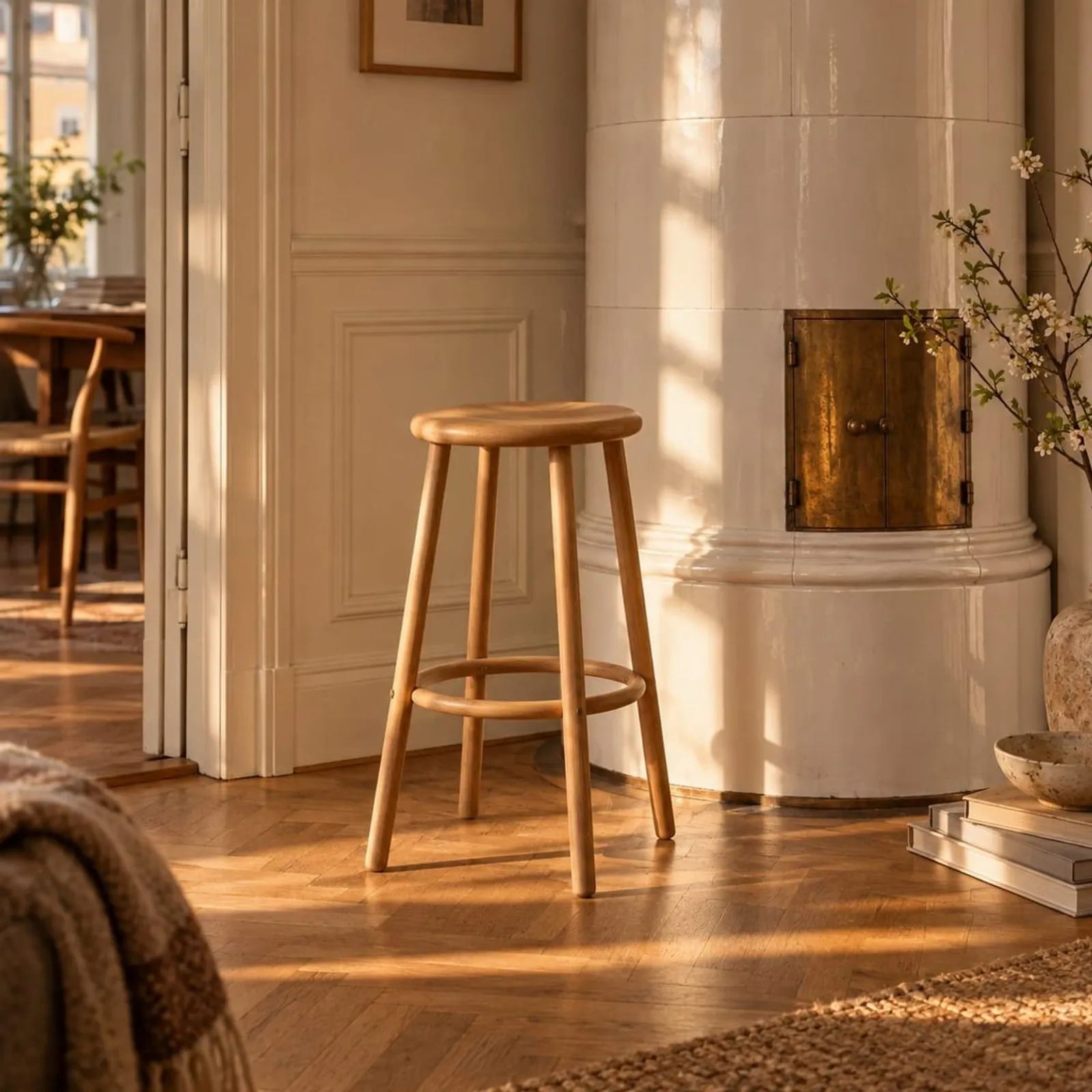Tabouret Vete naturel IV - miniature 2