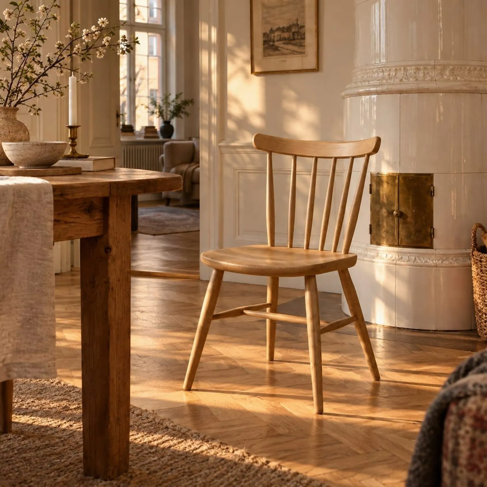 Chaise Bryggan charbon IV - miniature 2