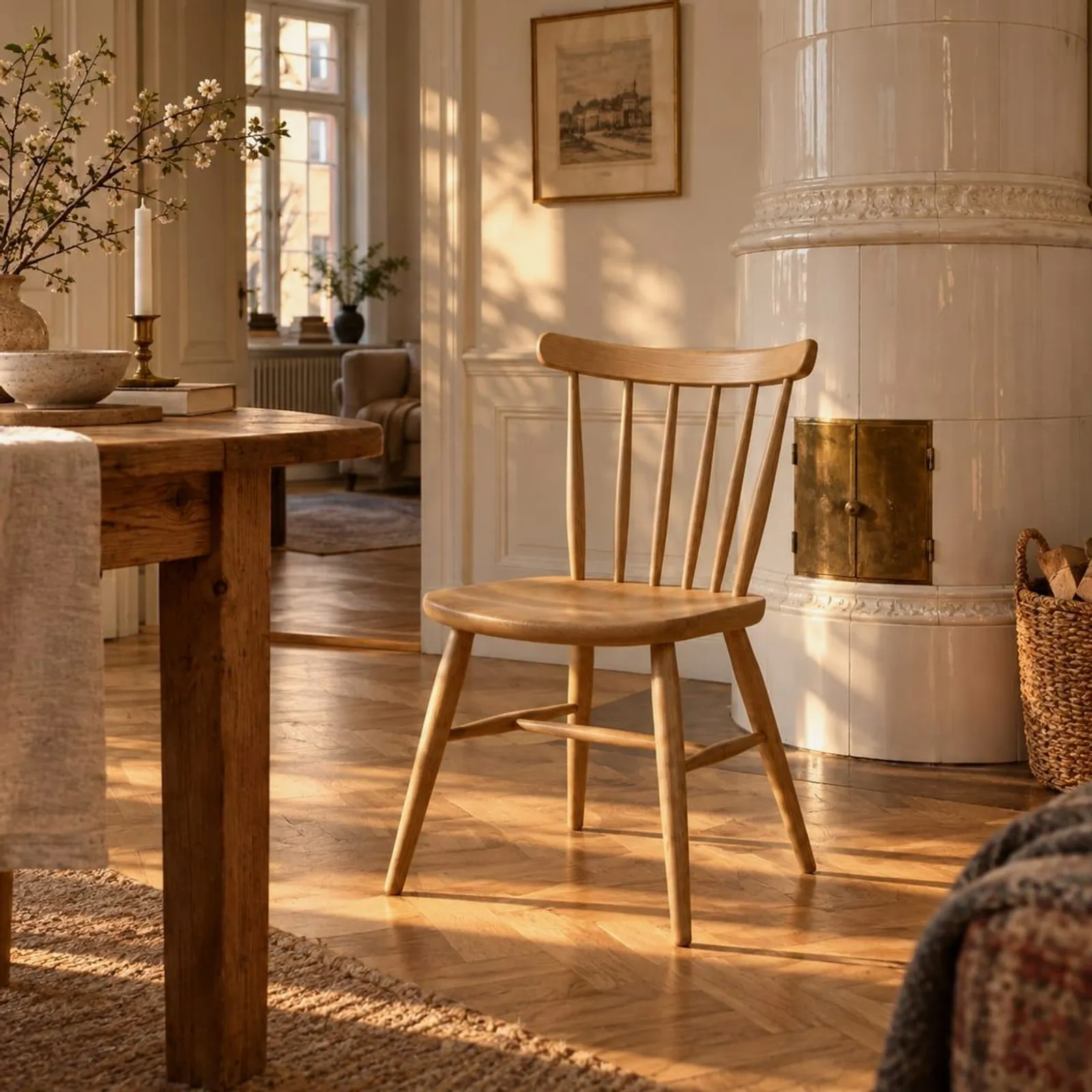 Chaise Kusten charbon V - miniature 3