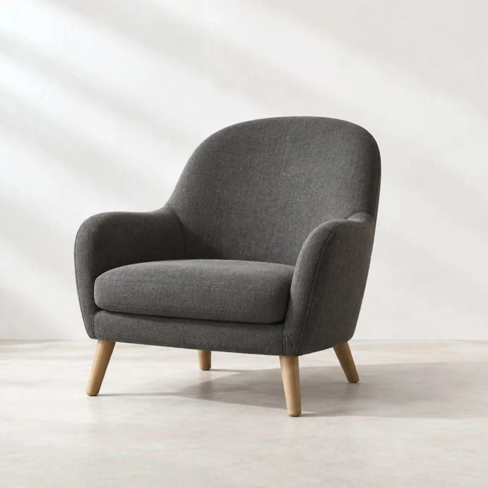 Fauteuil Fors charbon - miniature 1
