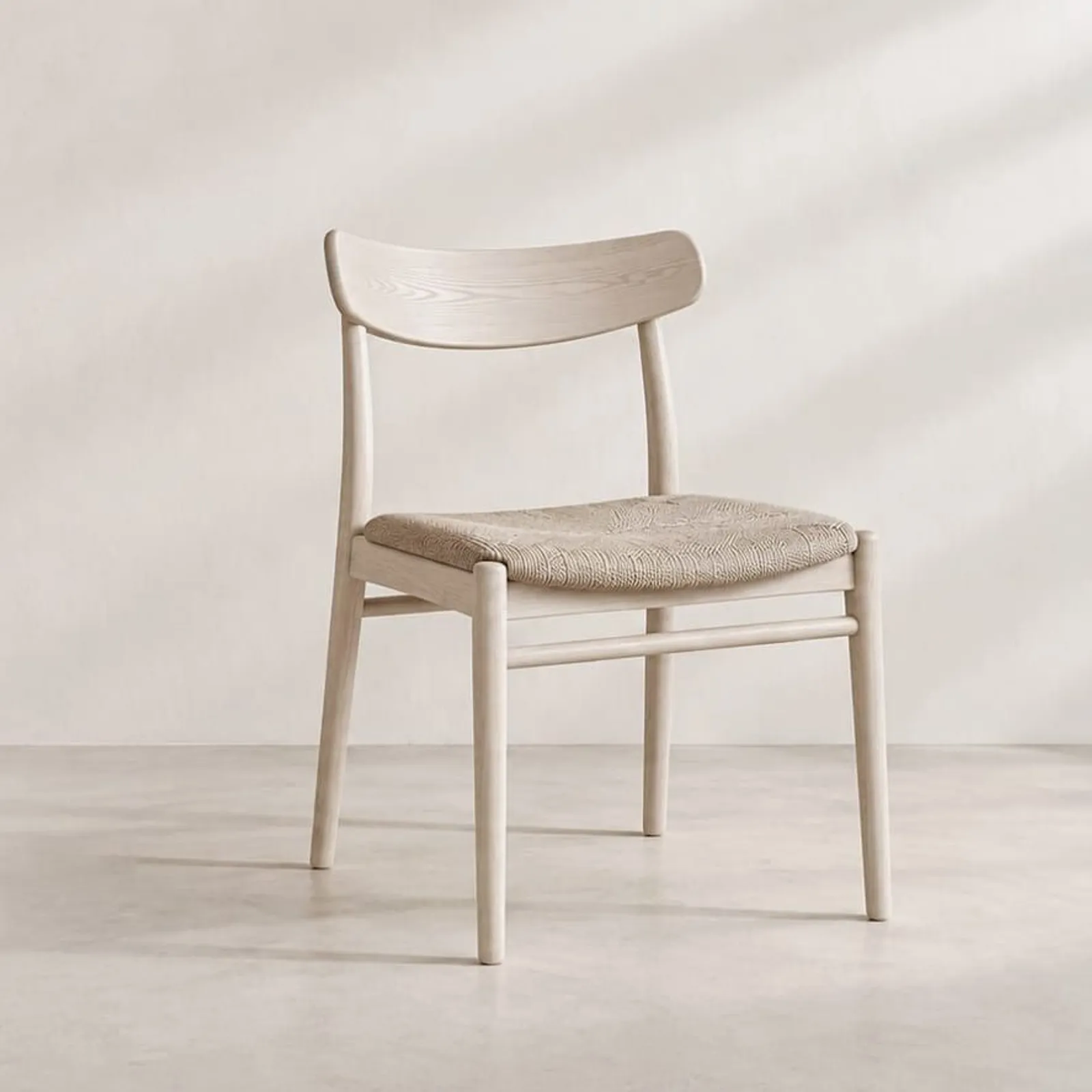 Chaise Linet blanc craie - miniature 1