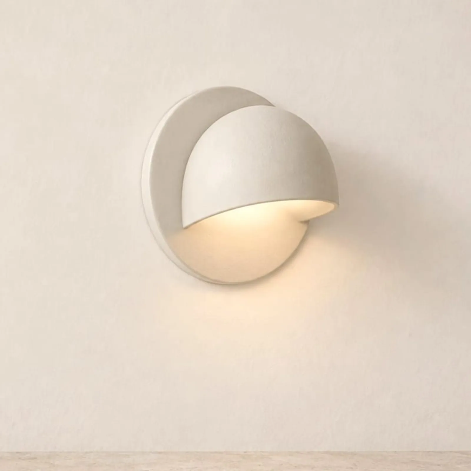 Vägglampa Pors Kritvit IV - miniatyr 2