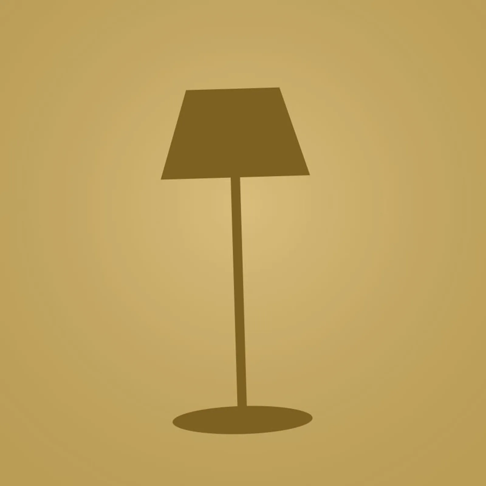Golvlampa Bränna