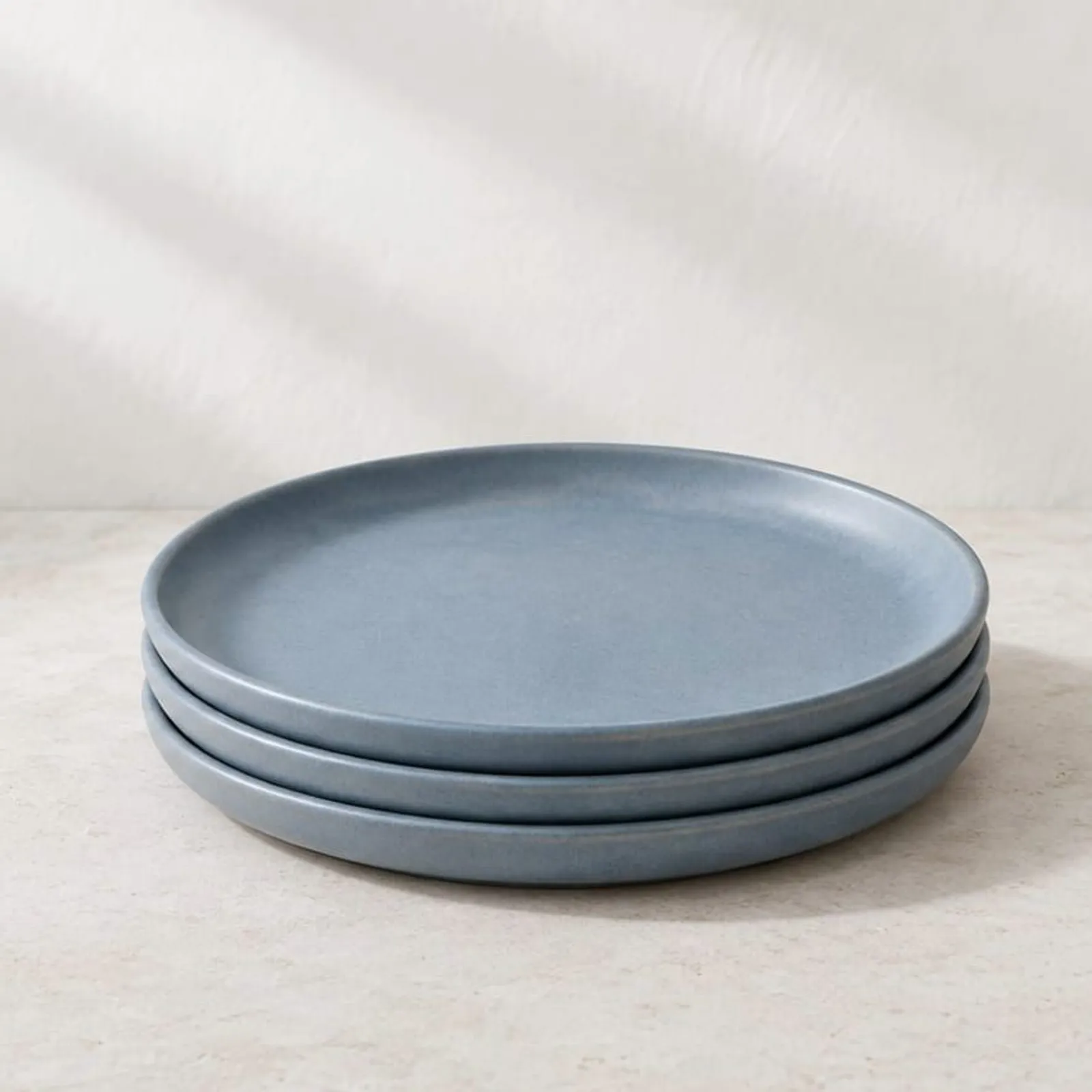 Assiette Lönn blanc craie - miniature 3