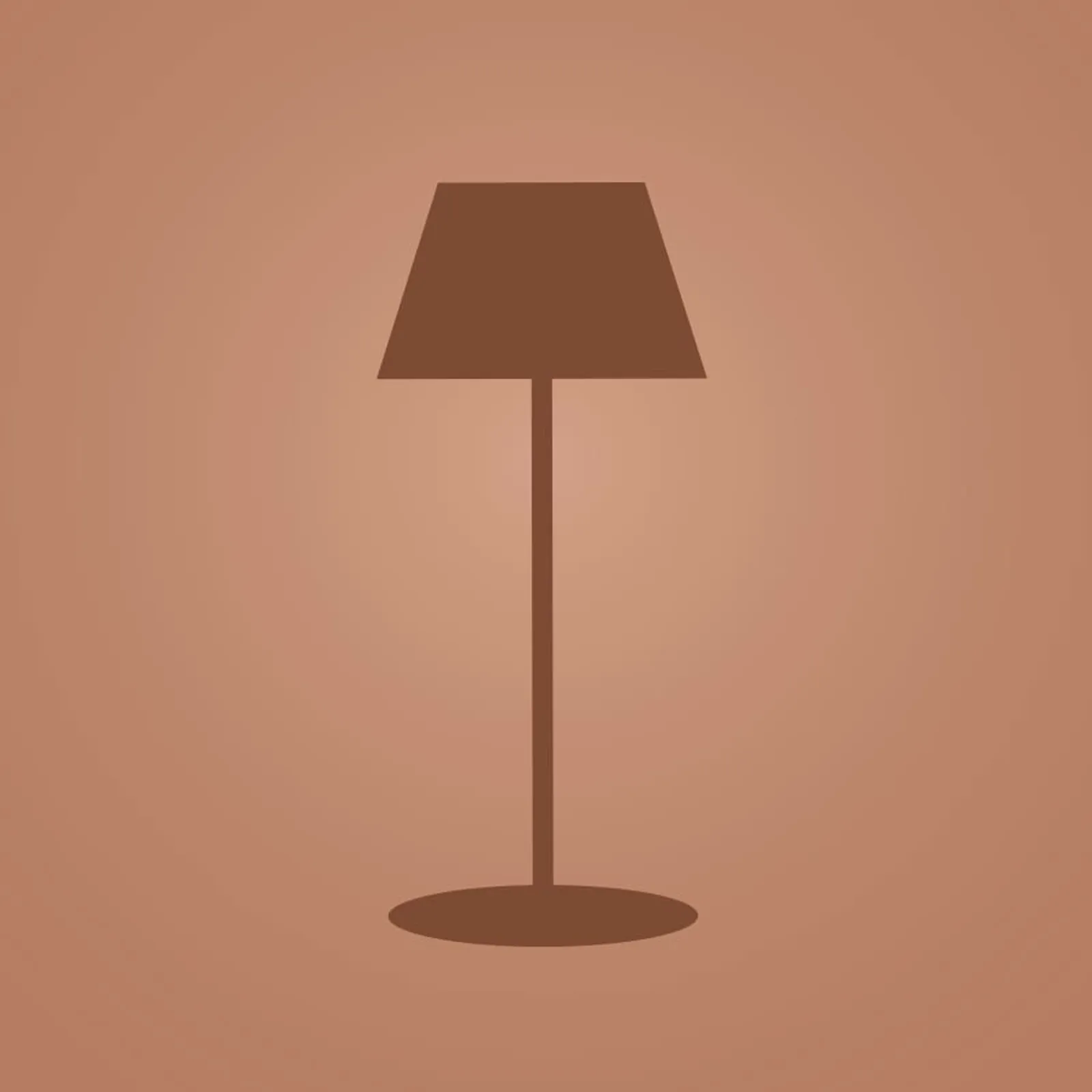 Golvlampa Äng Terrakotta