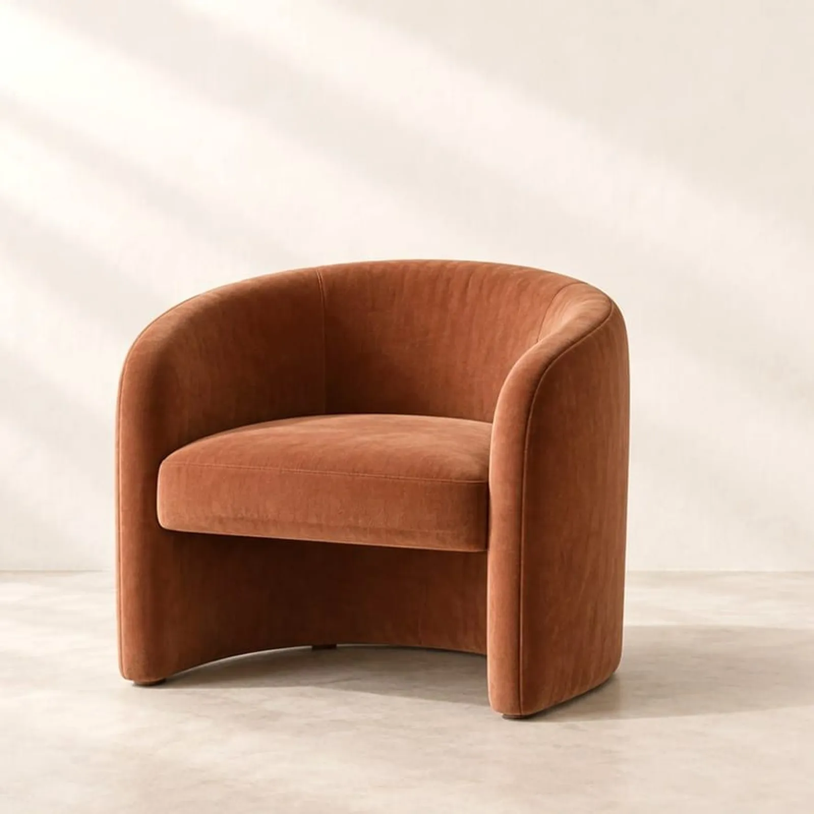 Fauteuil Havre rouille IV - miniature 1