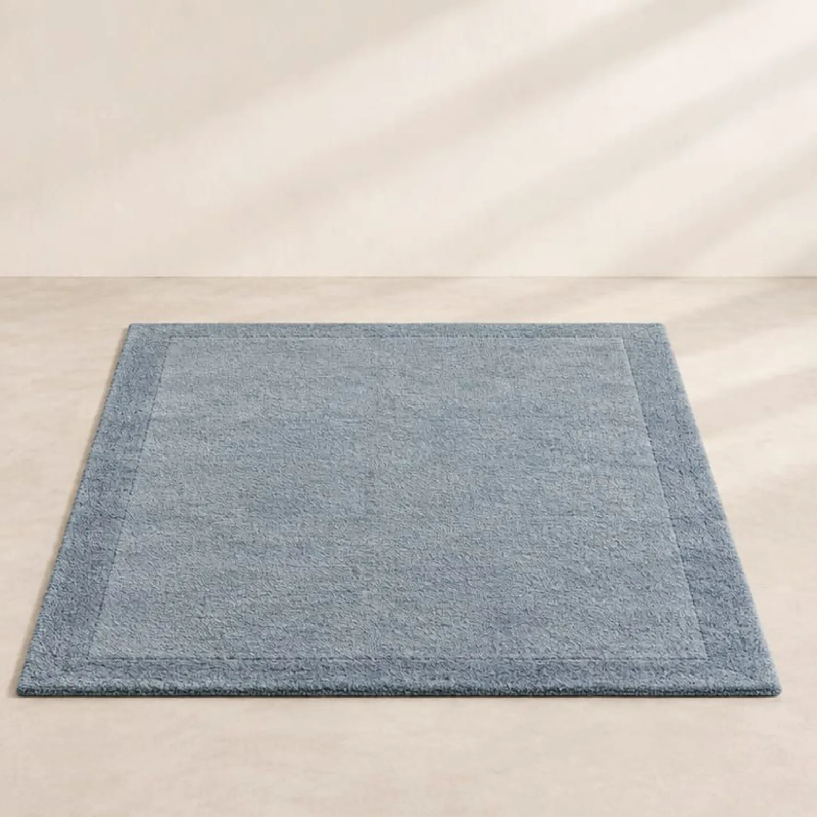 Tapis Ö bleu océan III
