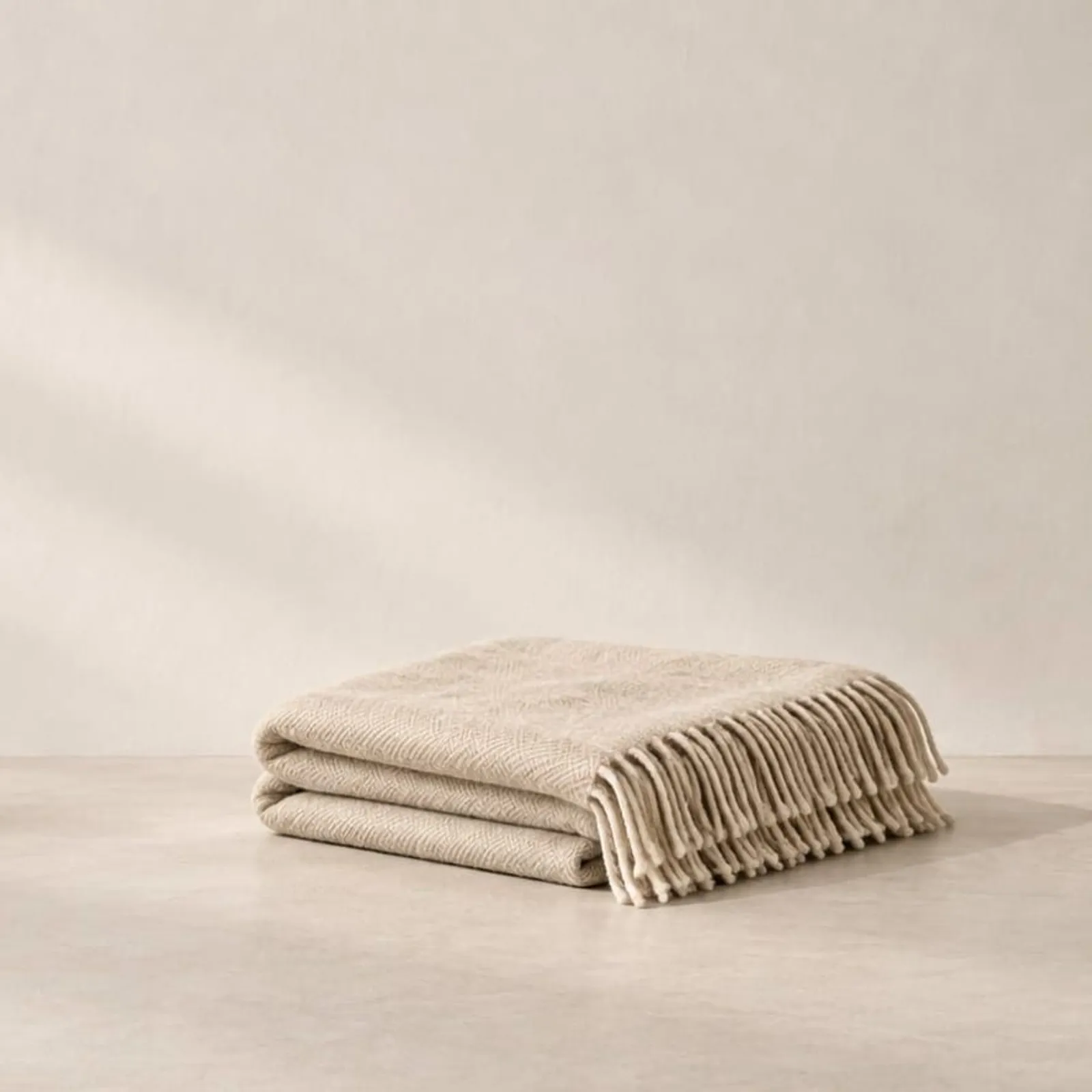 Plaid Nypon en laine