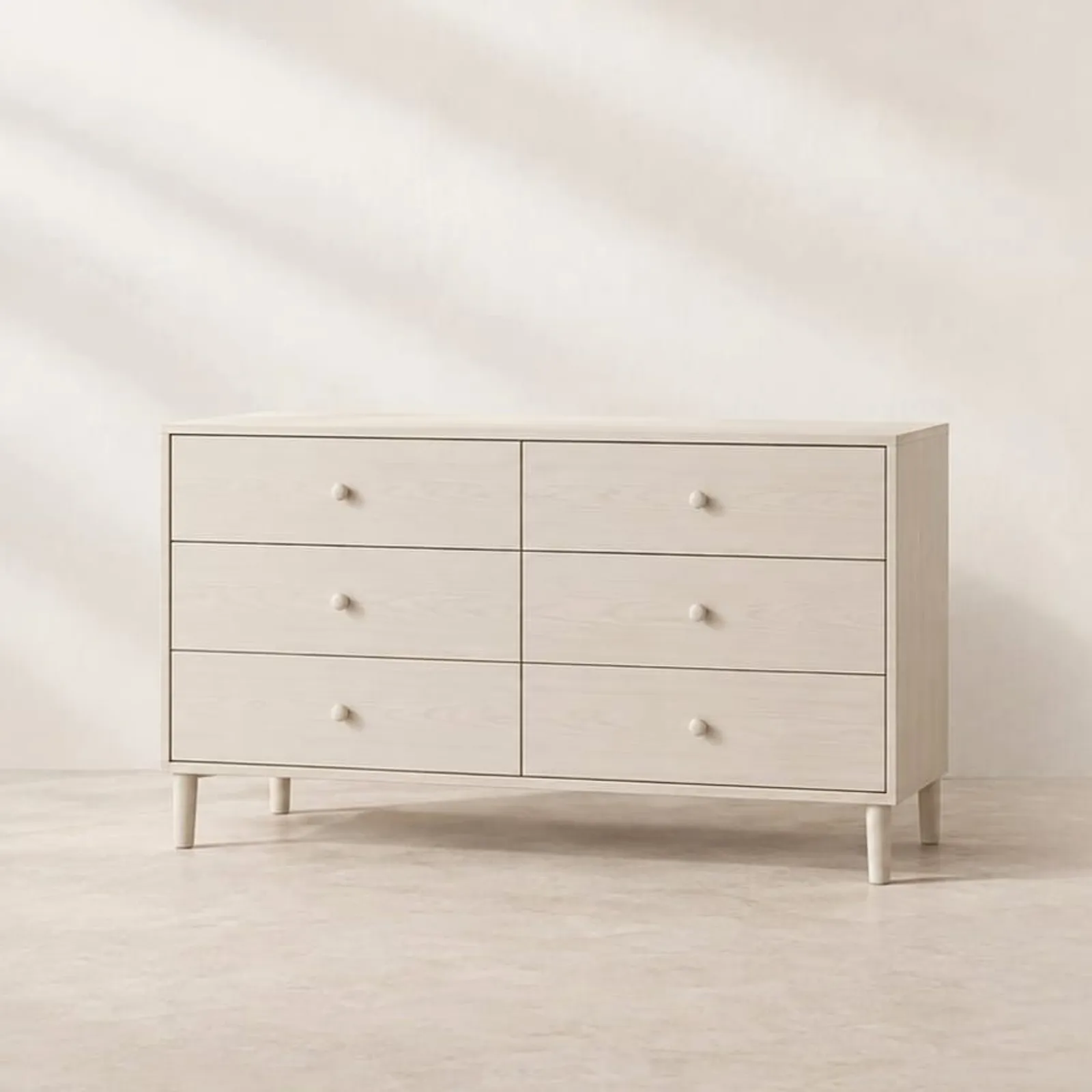 Commode Kulle blanc craie III