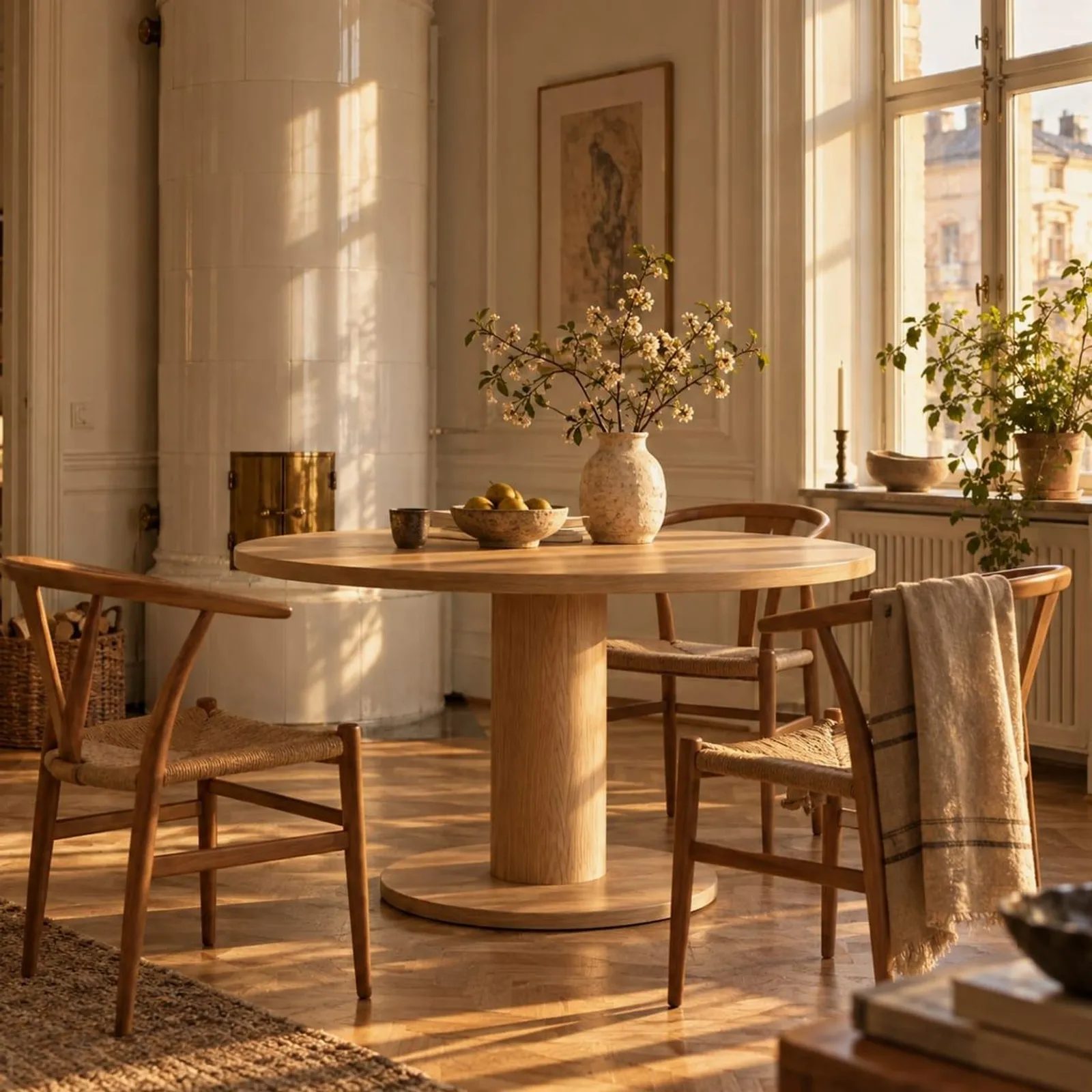 Table à manger Torö en chêne - miniature 2