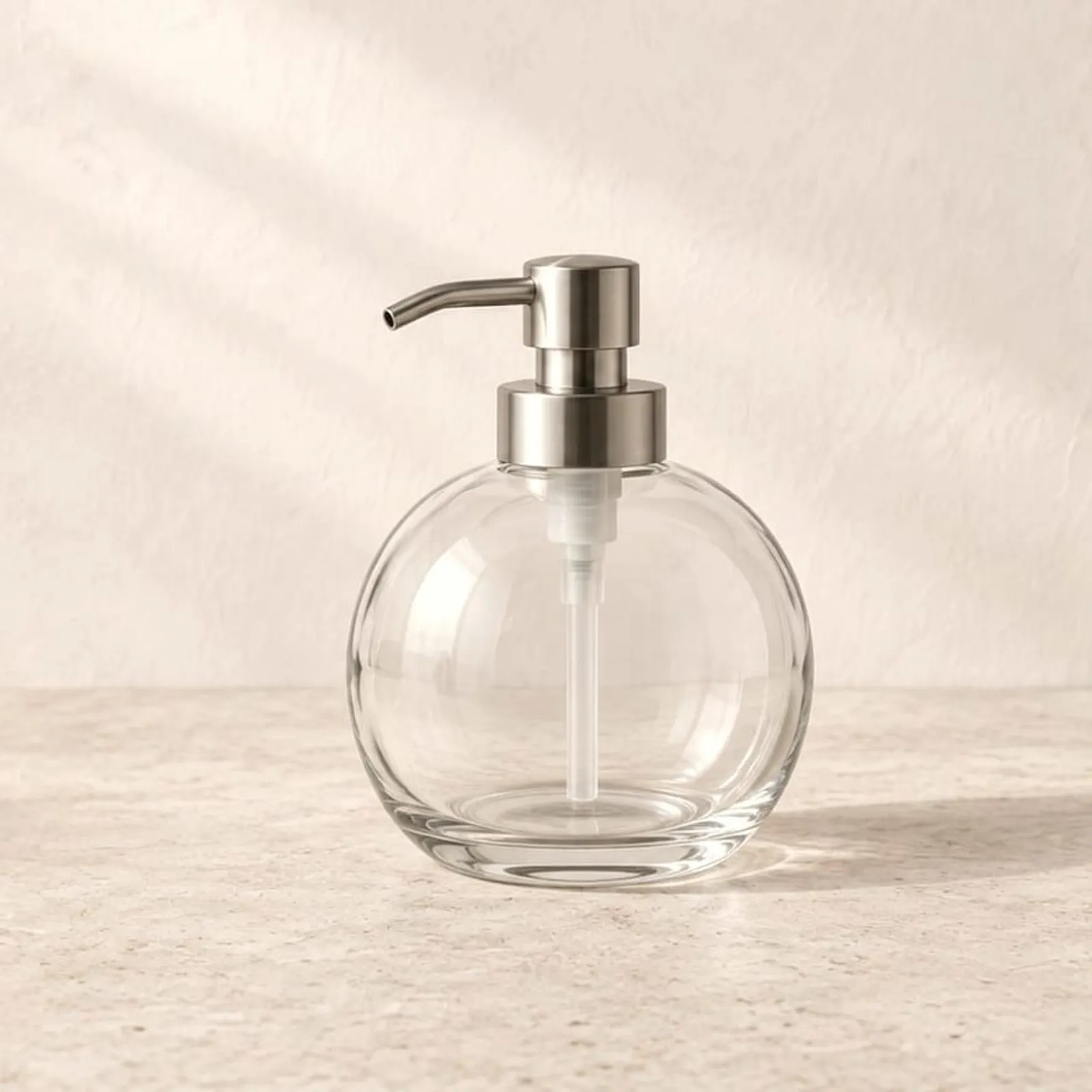 Distributeur de savon Tall en verre
