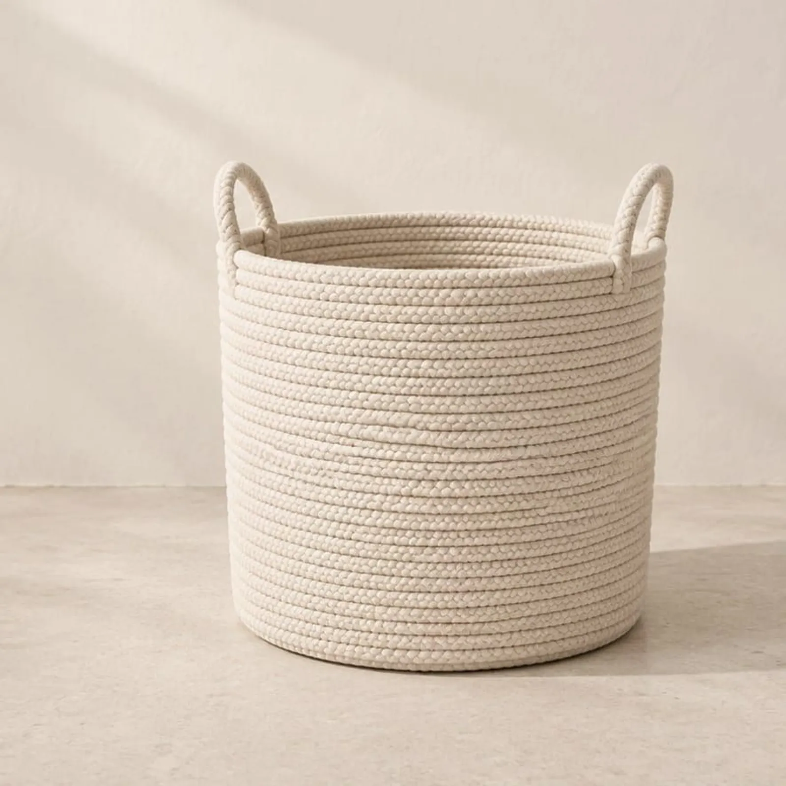 Panier Udde blanc craie III