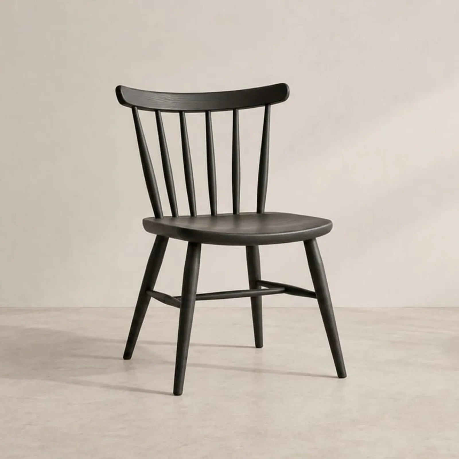Chaise Rönn charbon II - miniature 1