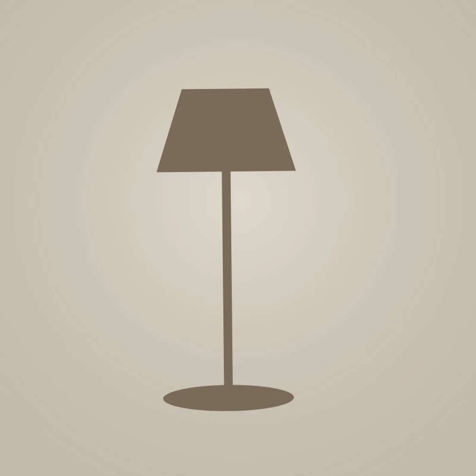 Golvlampa Tjärn Sand