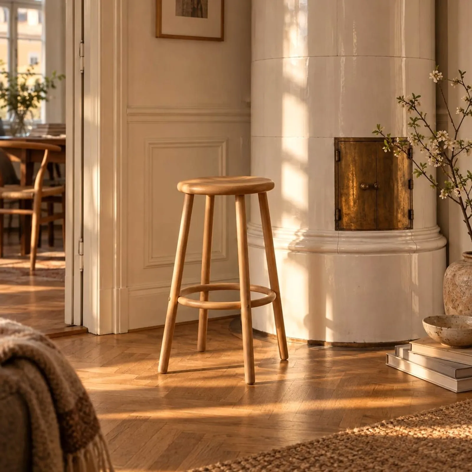 Tabouret Lind naturel II - miniature 2