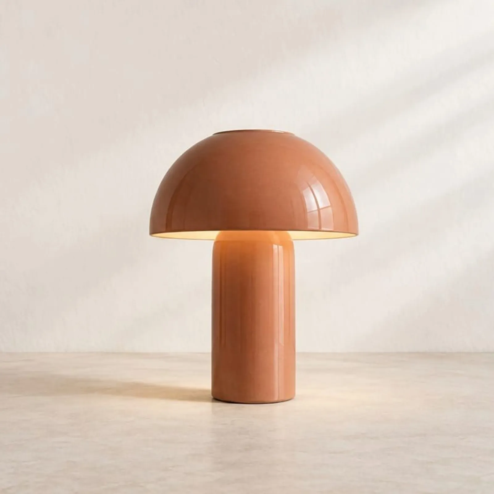 Lampe de table Hampa terracotta IV - miniature 1
