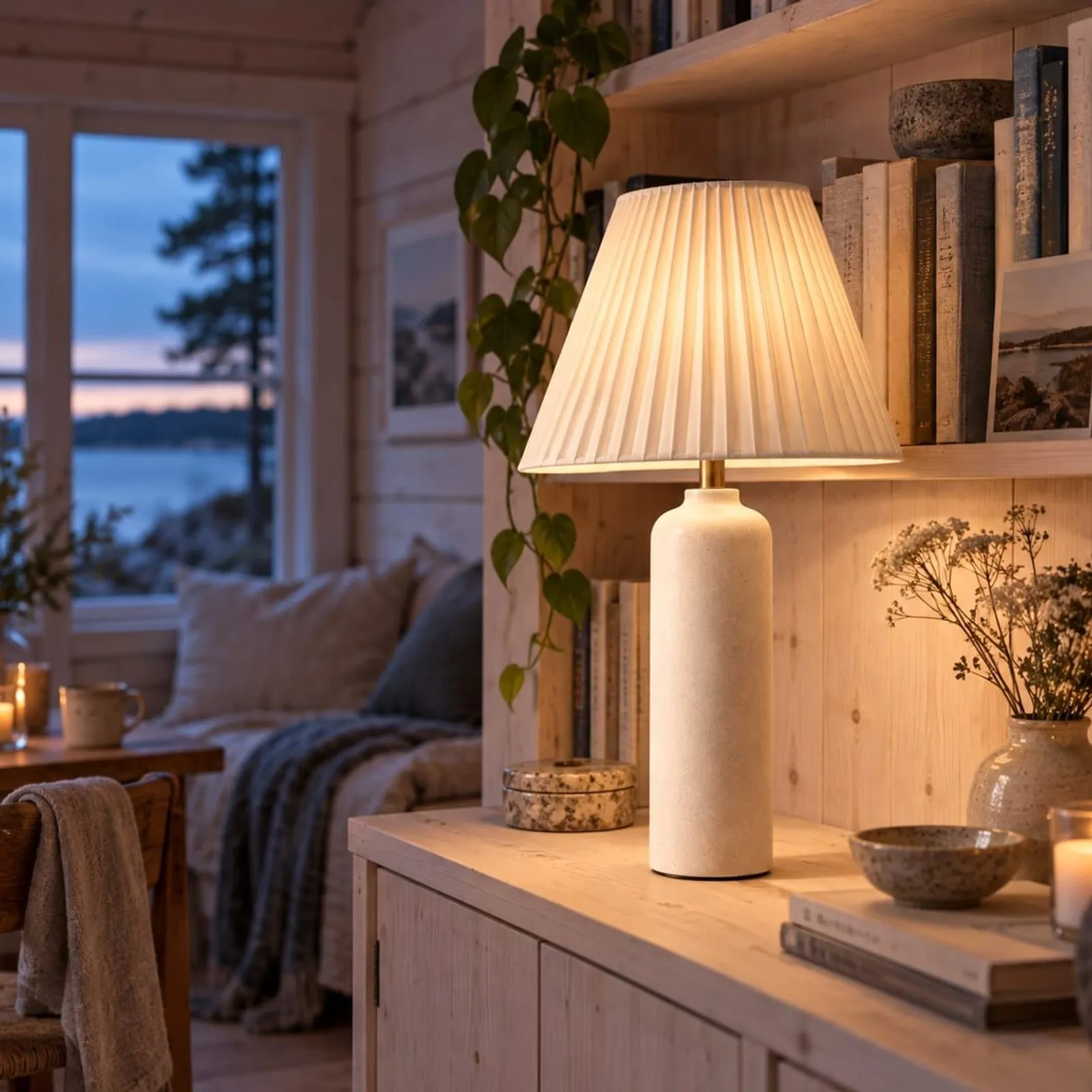 Bordslampa Vete Salvia III - miniatyr 2