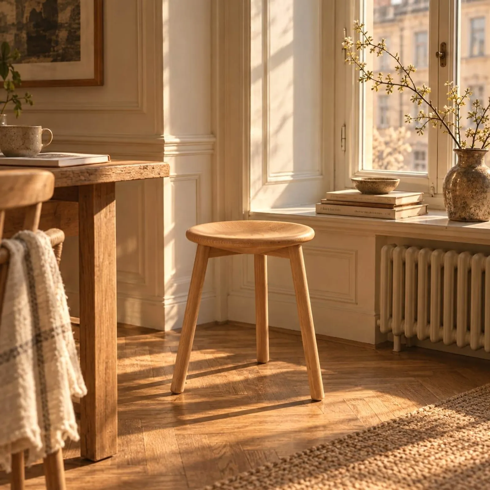 Tabouret Fläder naturel III - miniature 2