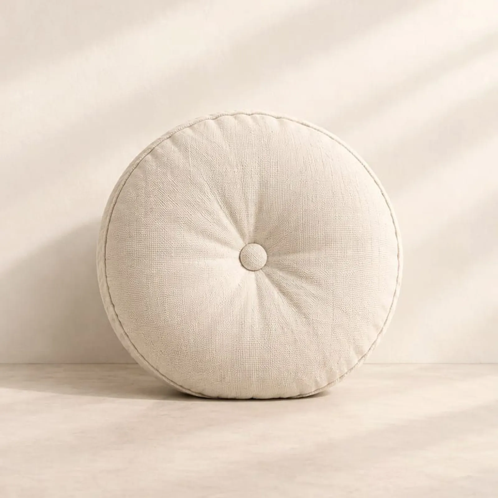 Coussin Hassel blanc craie III