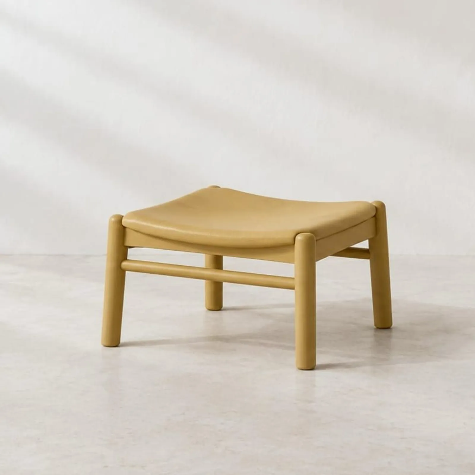 Tabouret Salvia ocre