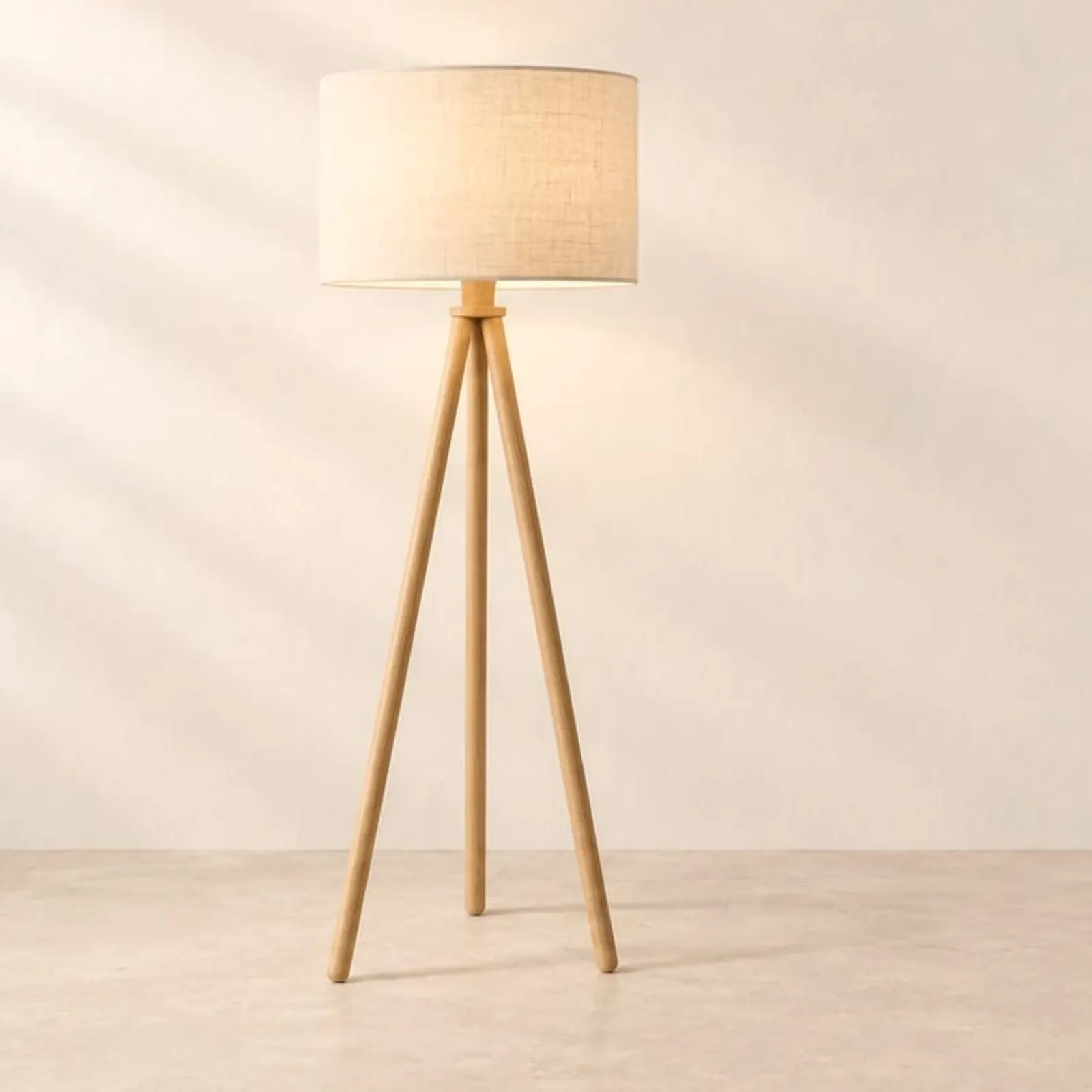 Golvlampa Humle Natur V - miniatyr 1