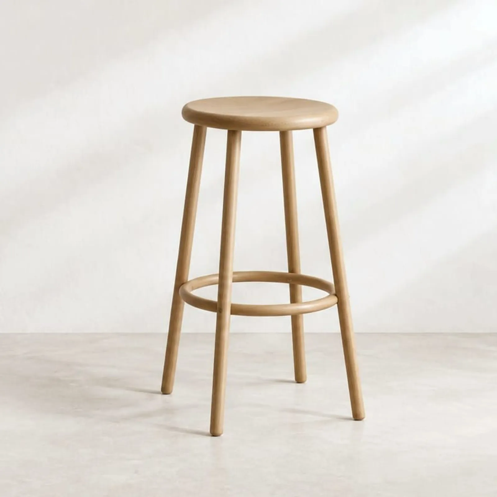 Tabouret Hedern naturel - miniature 1