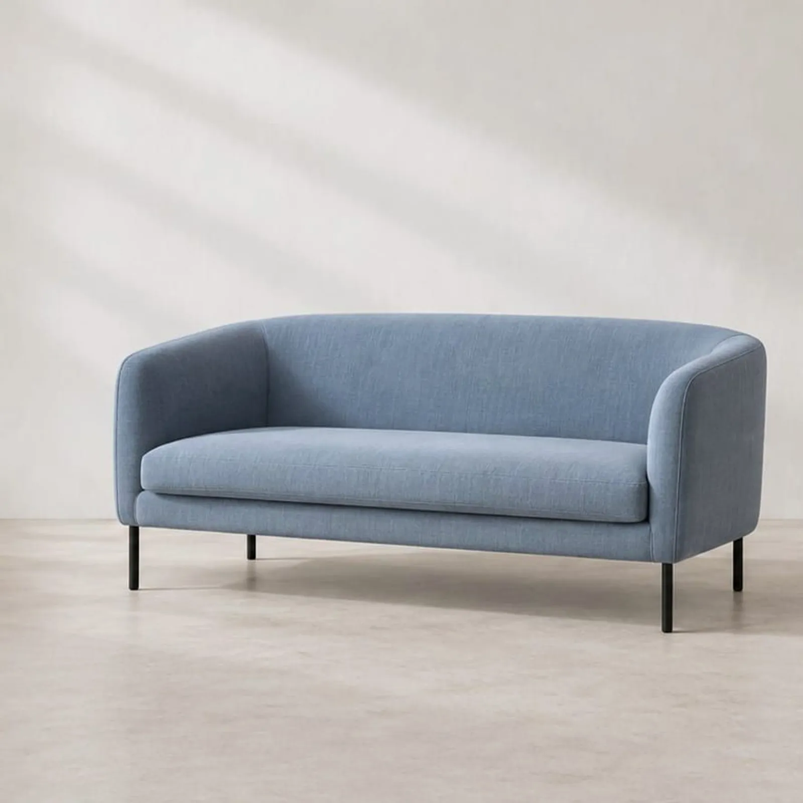 Canapé Lönn bleu océan II