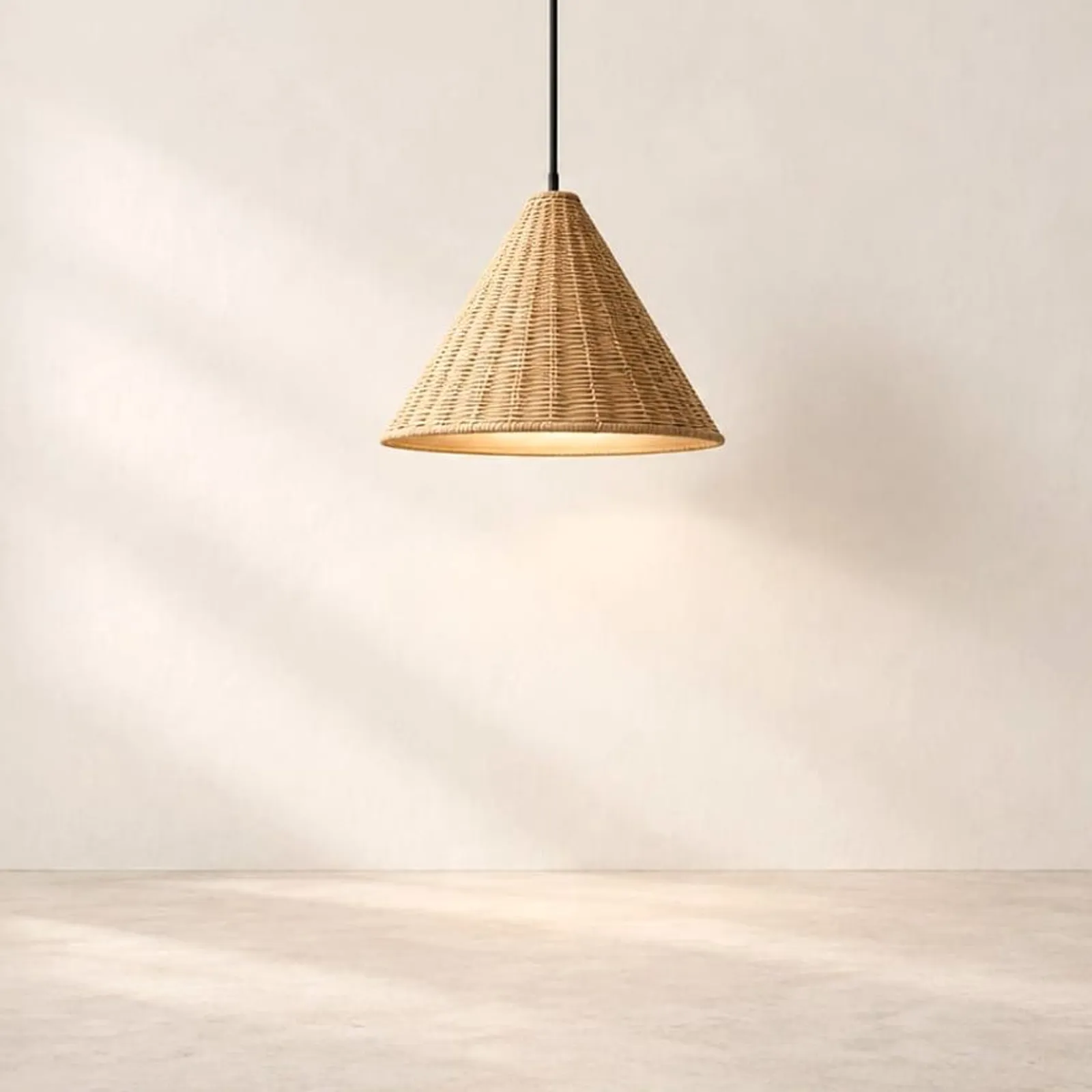 Suspension Oxel naturel - miniature 1