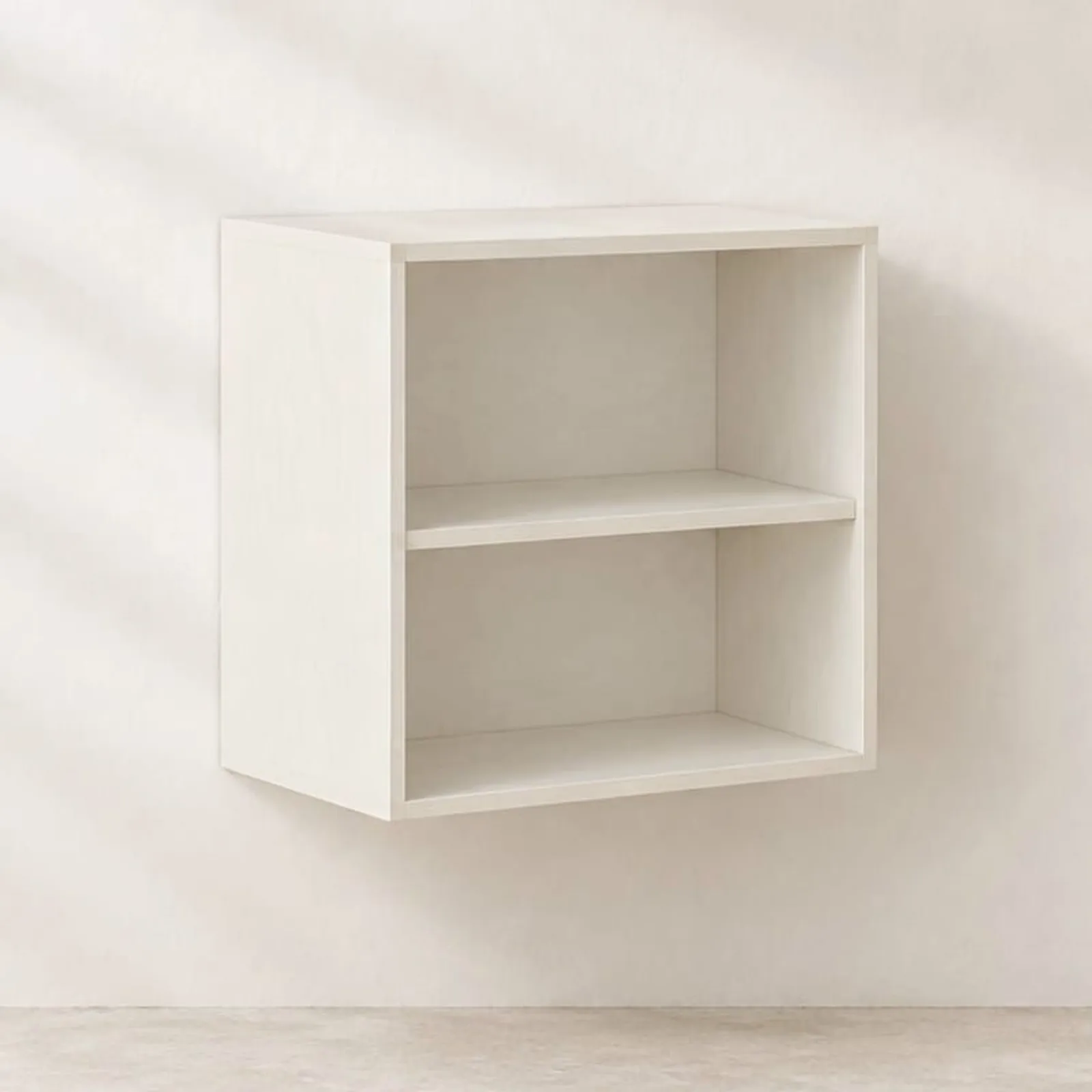 Vägghylla Tall Kritvit - miniatyr 1