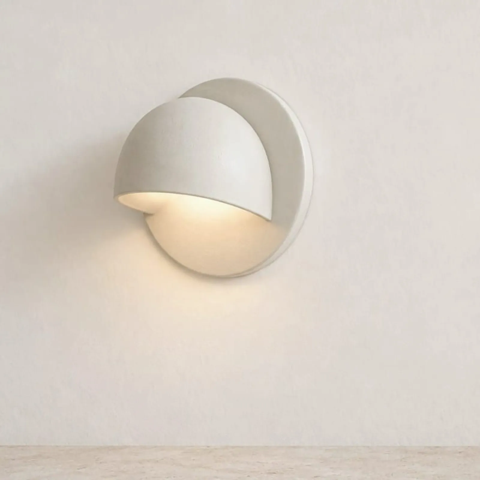 Vägglampa Oxel Kritvit - miniatyr 2