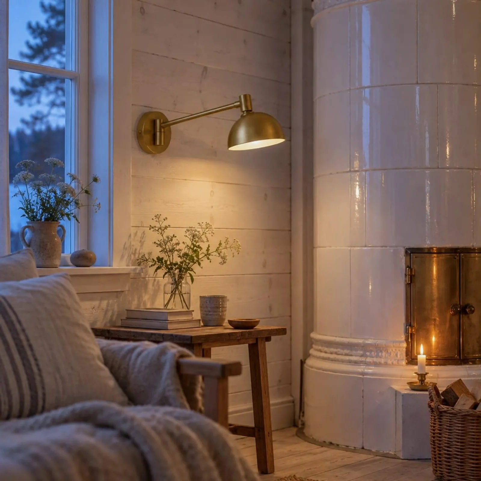Vägglampa Ås Ockra II - miniatyr 2