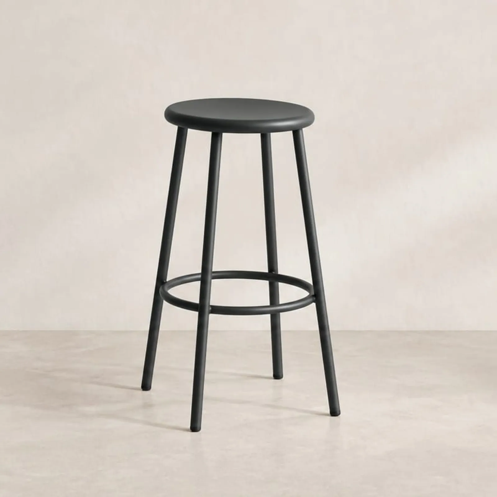 Tabouret Vall en acier