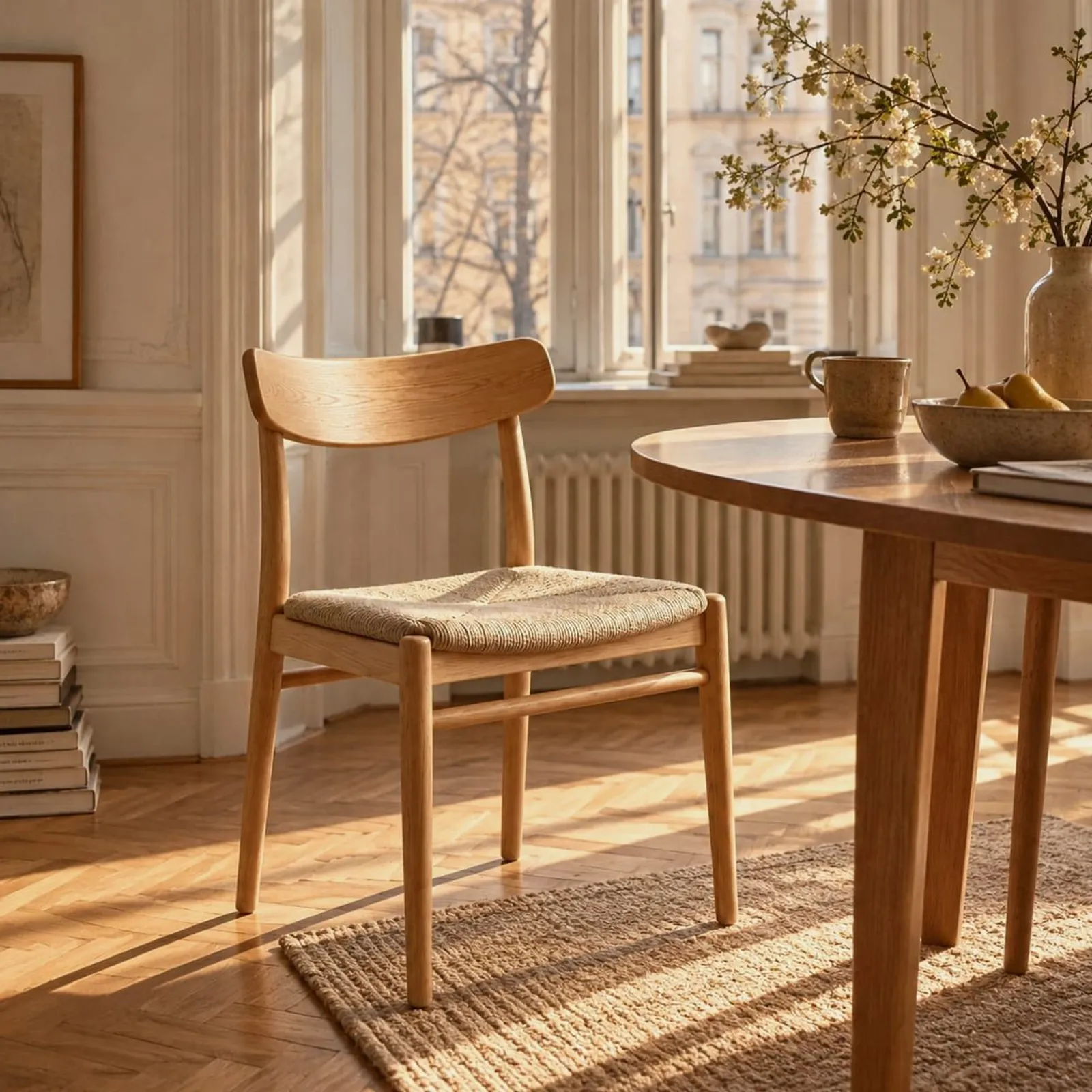 Chaise Torö naturel - miniature 3