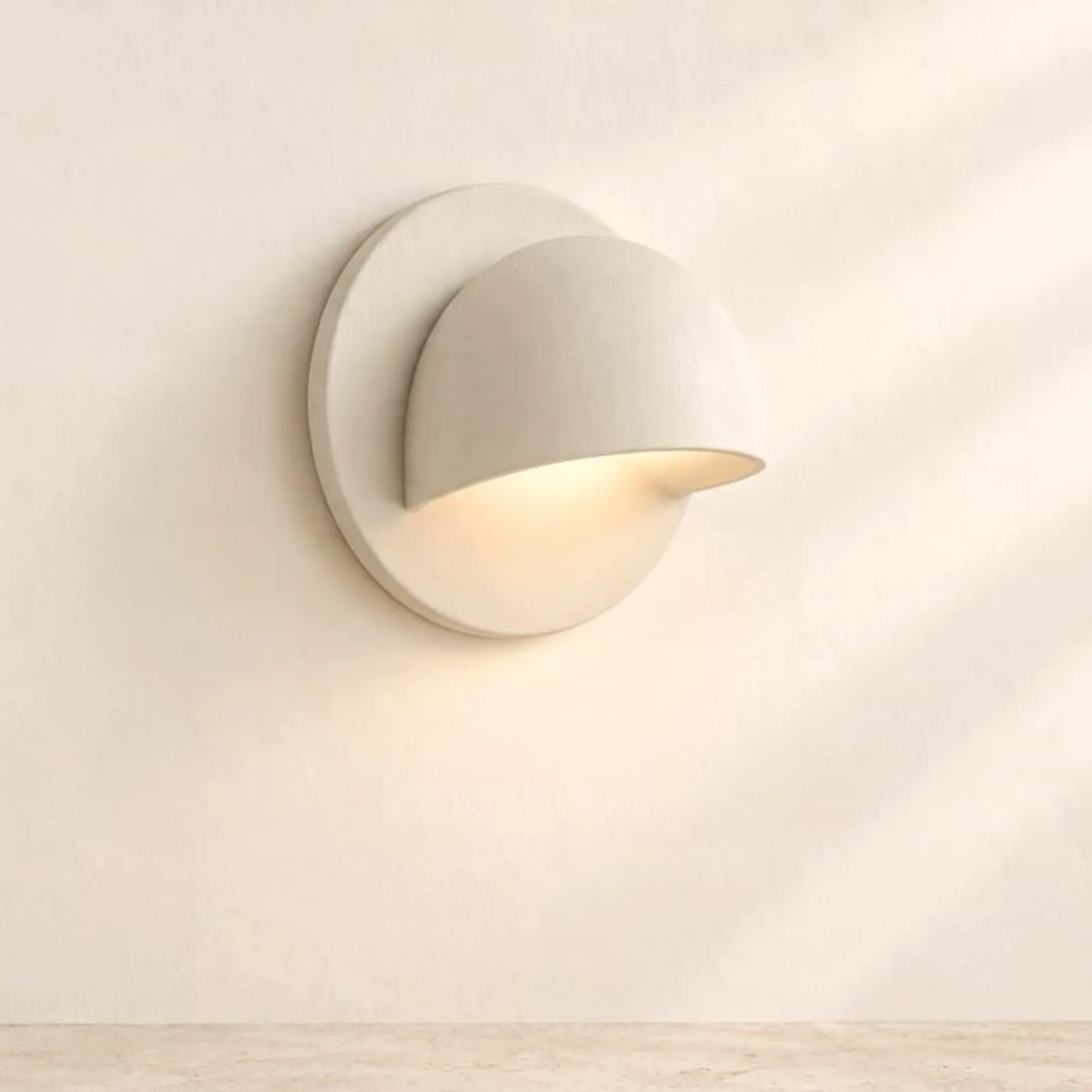 Vägglampa Oxel Kritvit III - miniatyr 1