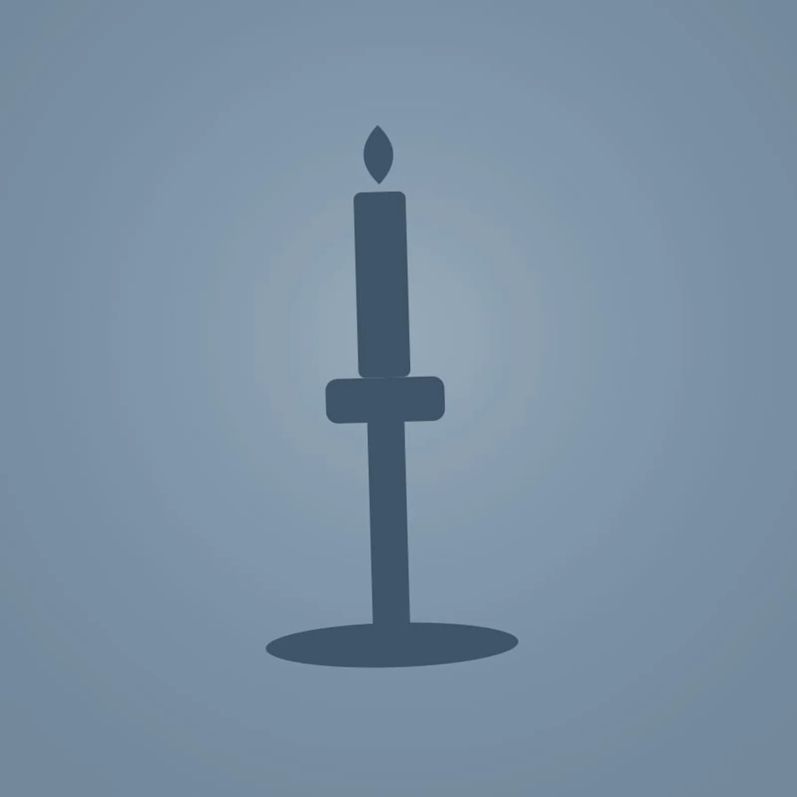 Ljusstake Pors Stengods