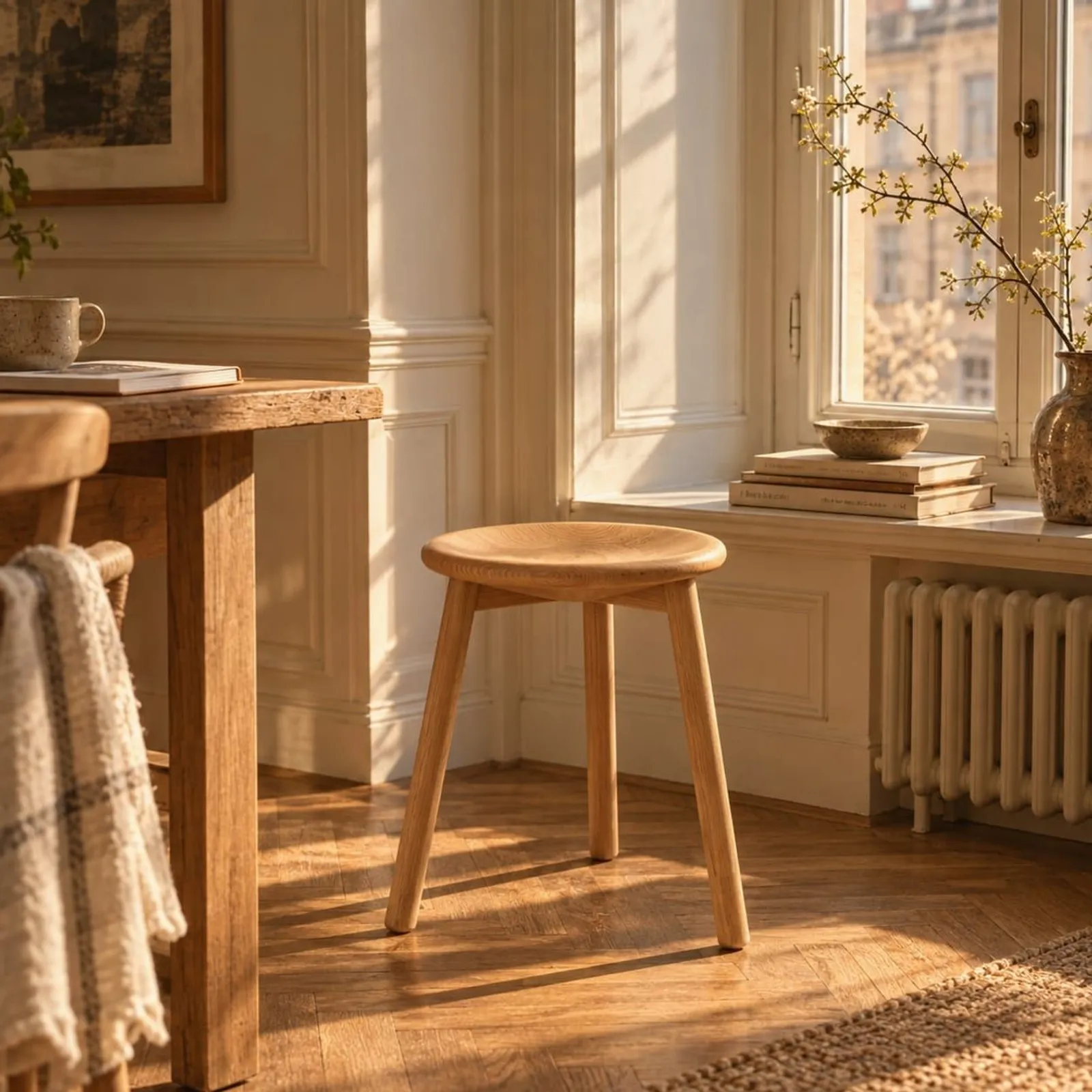 Tabouret Ljungen en acier - miniature 2