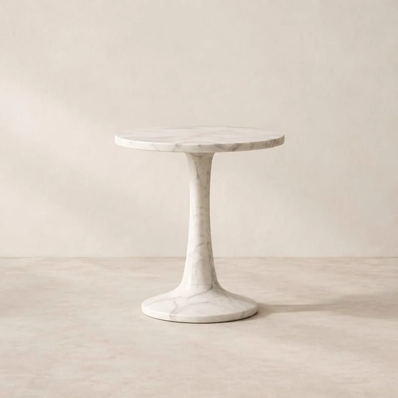Table d’appoint Enen blanc craie III - miniature 1