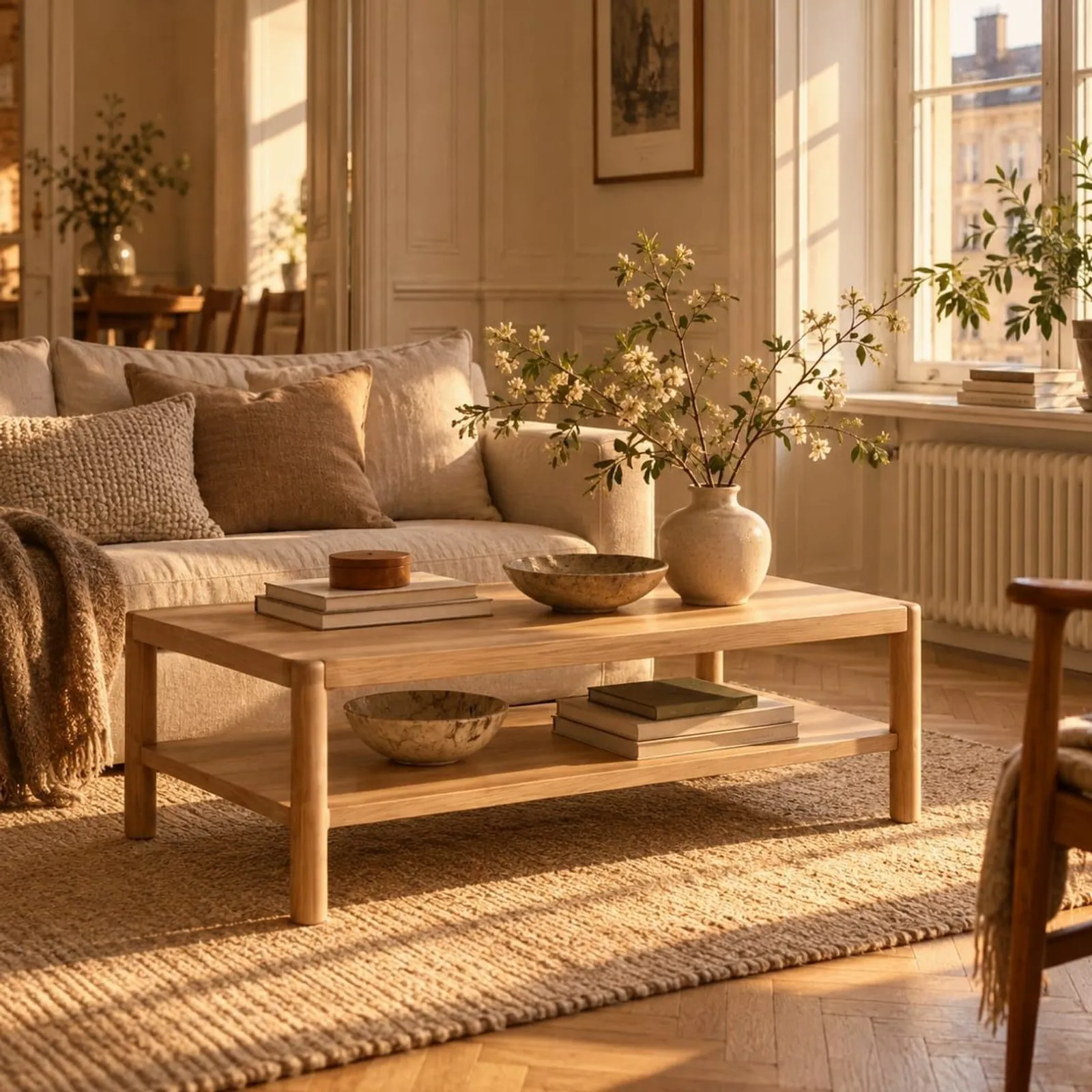 Table basse Fors brume - miniature 2