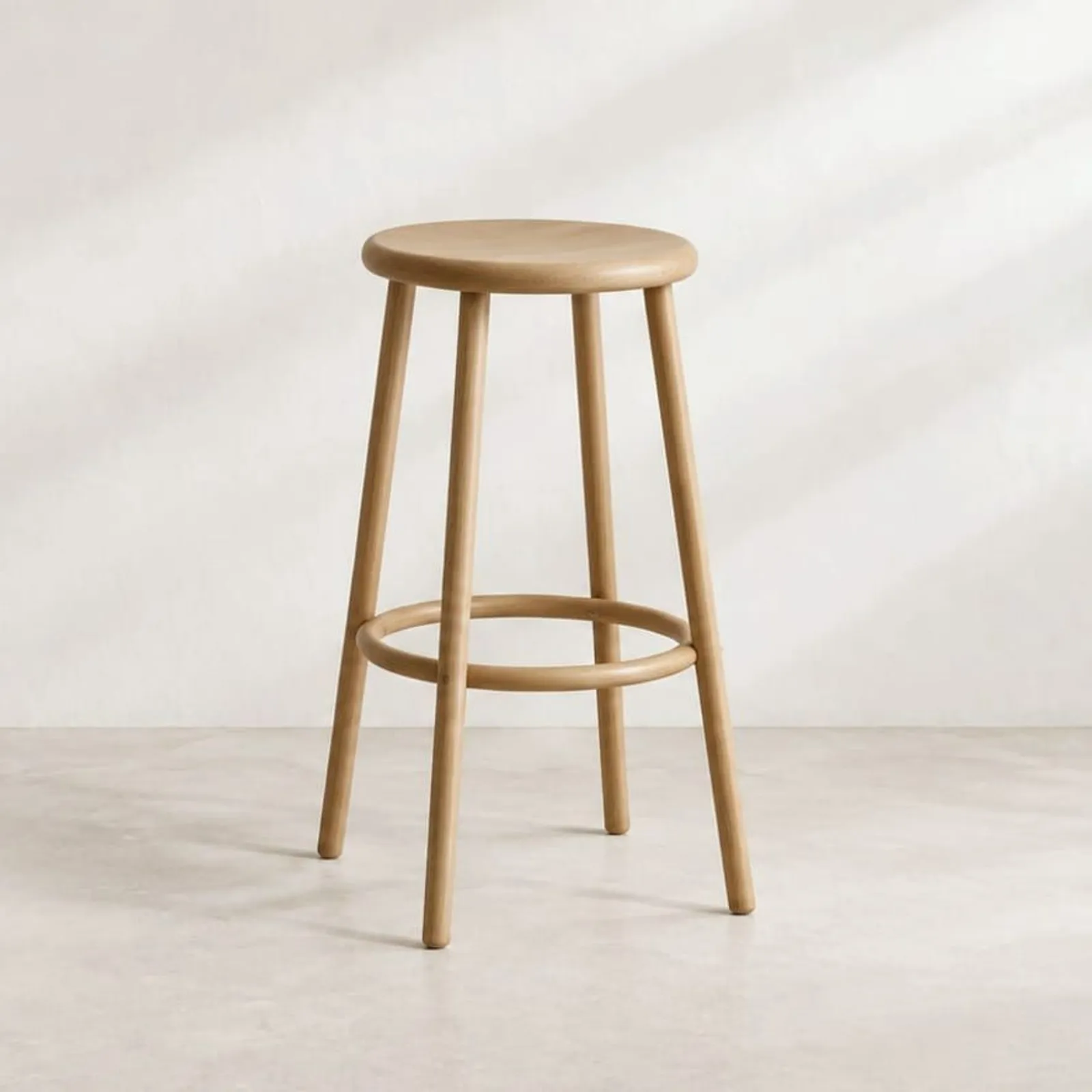 Tabouret Näs en chêne - miniature 1