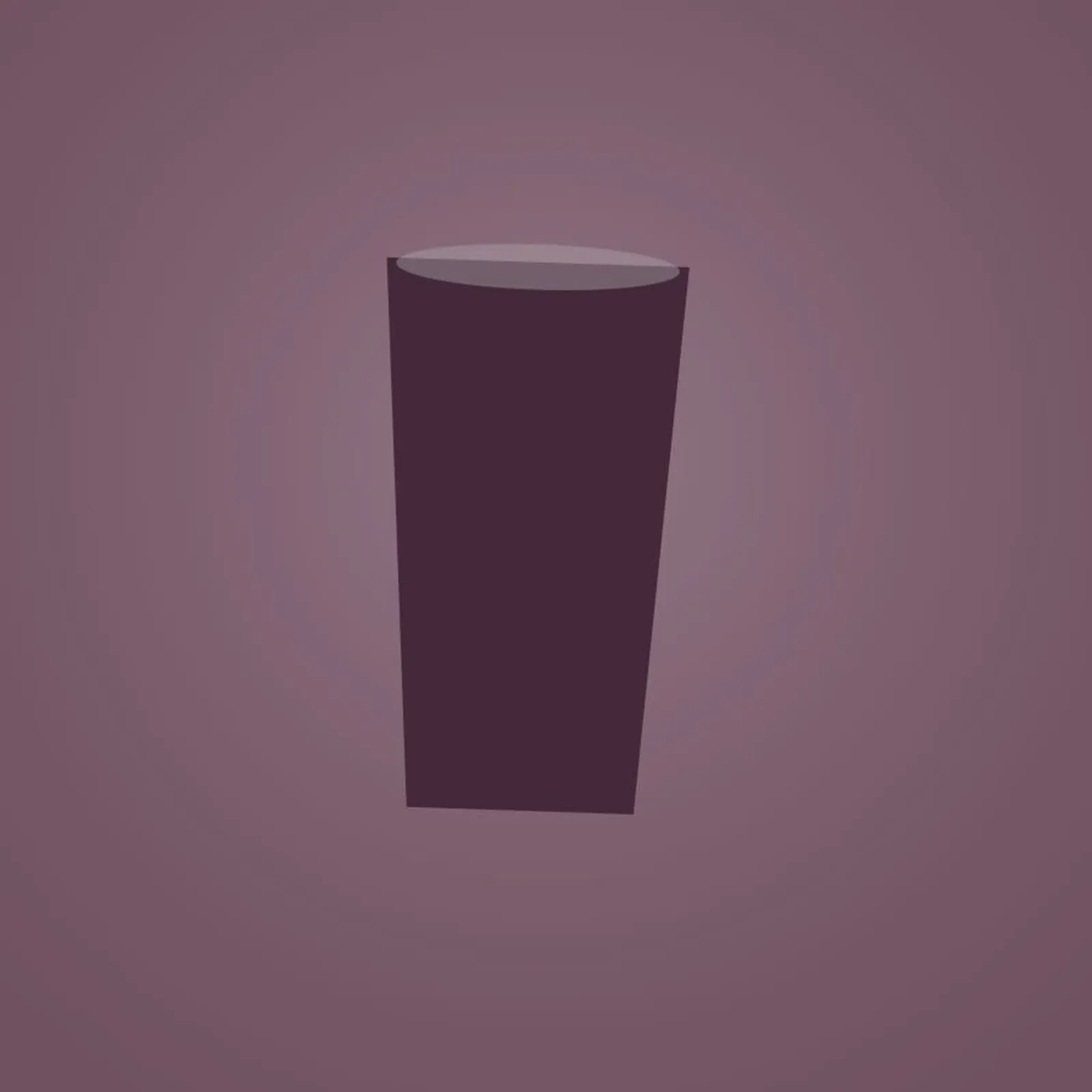 Glas Hampa Plommon