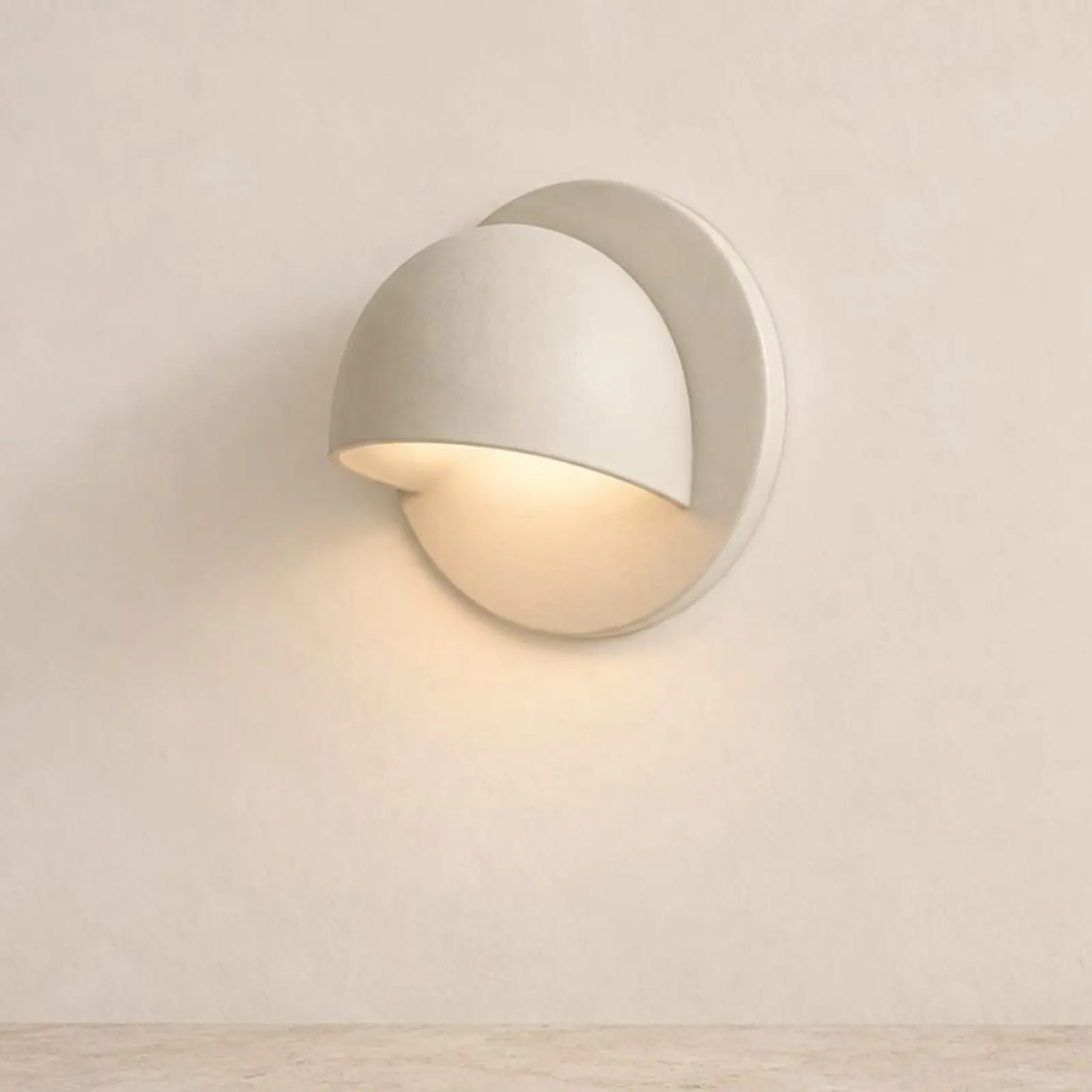 Vägglampa Holm Kritvit III - miniatyr 2