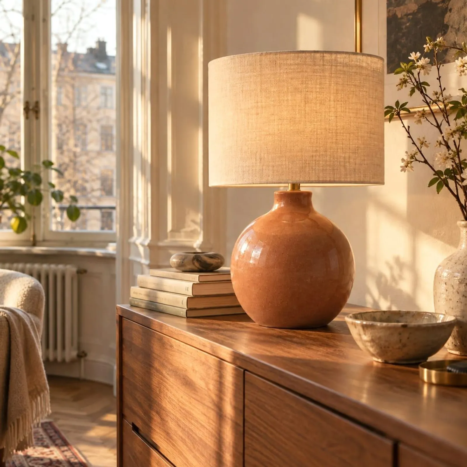 Bordslampa Skär Kritvit II - miniatyr 2