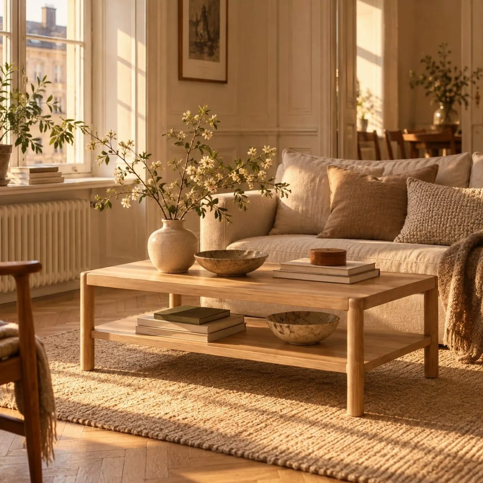 Table basse Tjärn en marbre - miniature 2