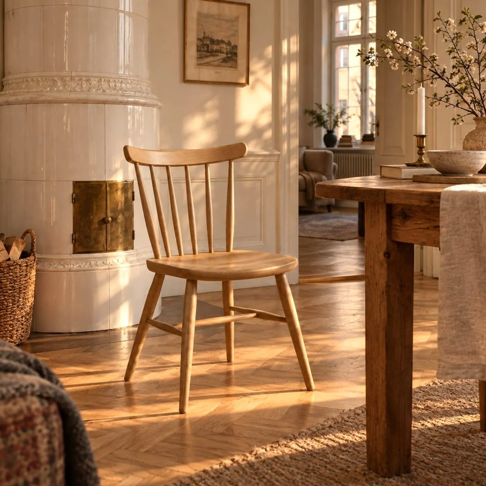 Chaise Tjärn charbon IV - miniature 3