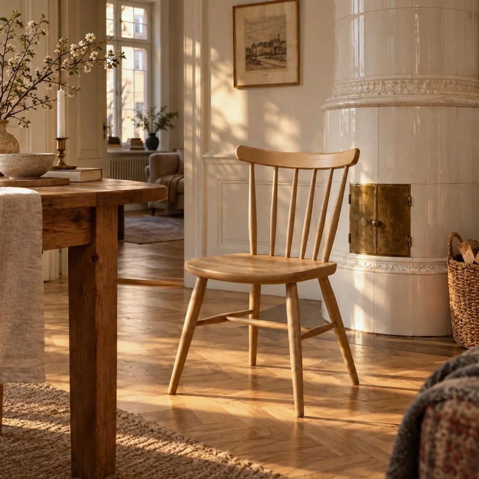 Stol Ås Ek - miniatyr 3