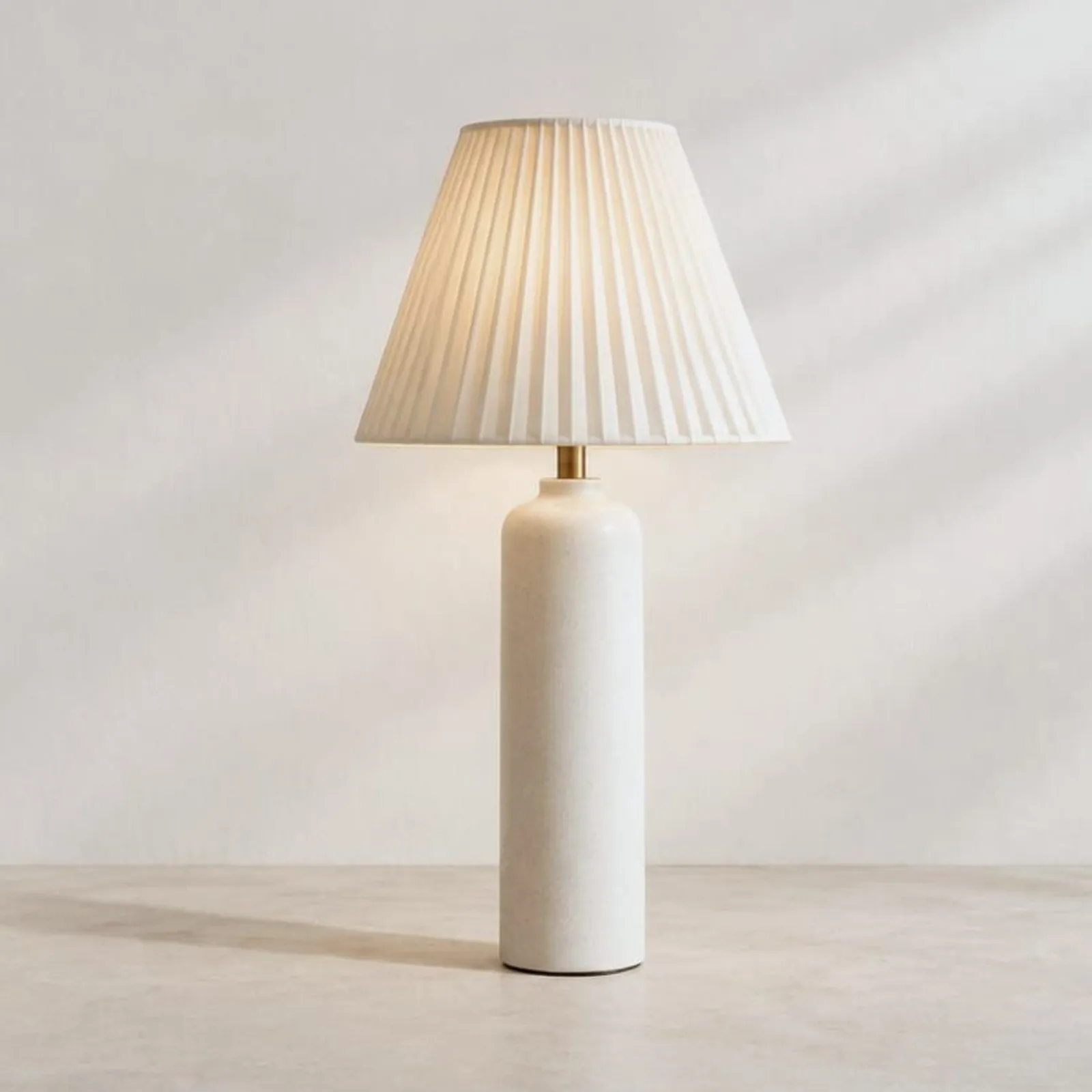 Lampe de table Råg blanc craie IV
