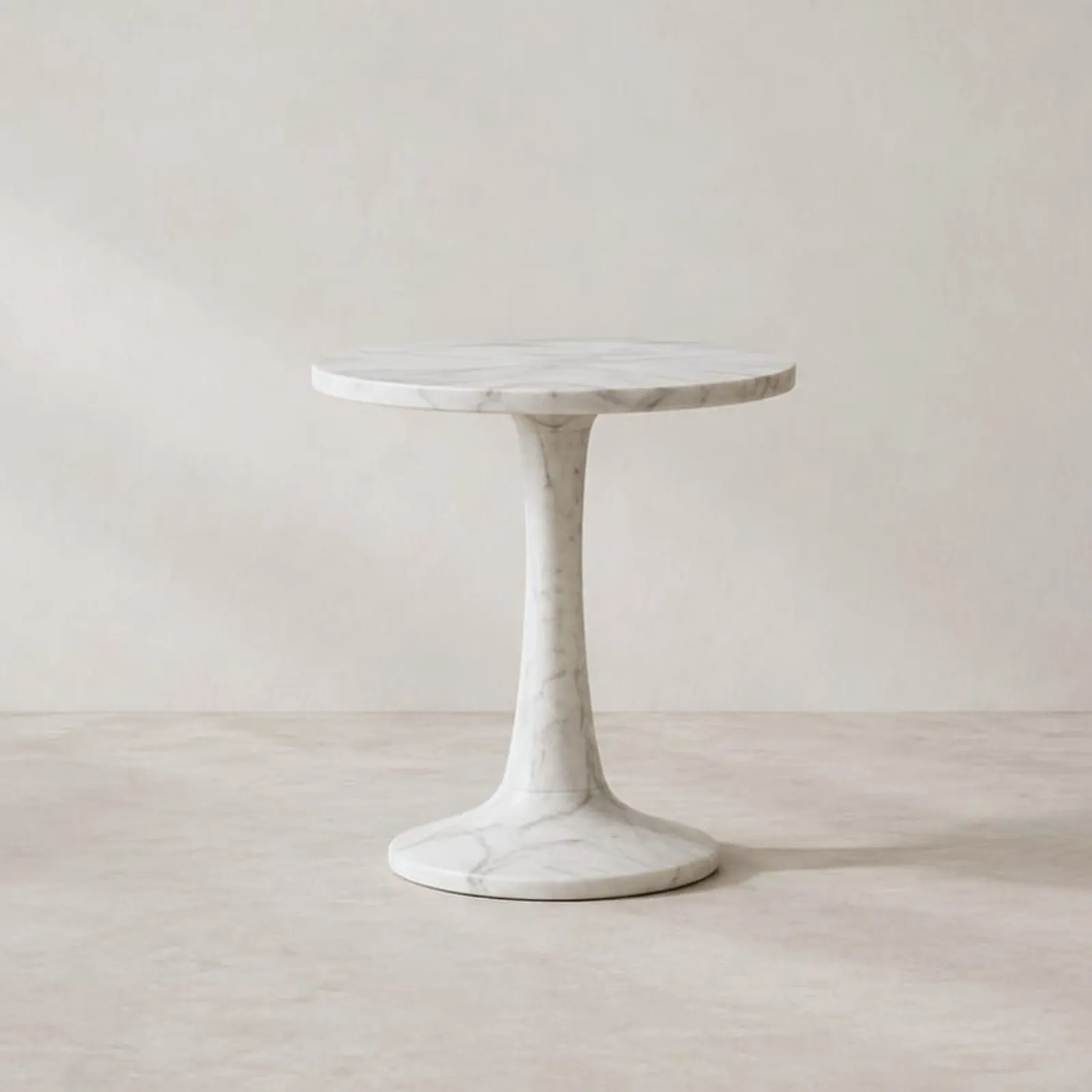 Table d’appoint Myr blanc craie II